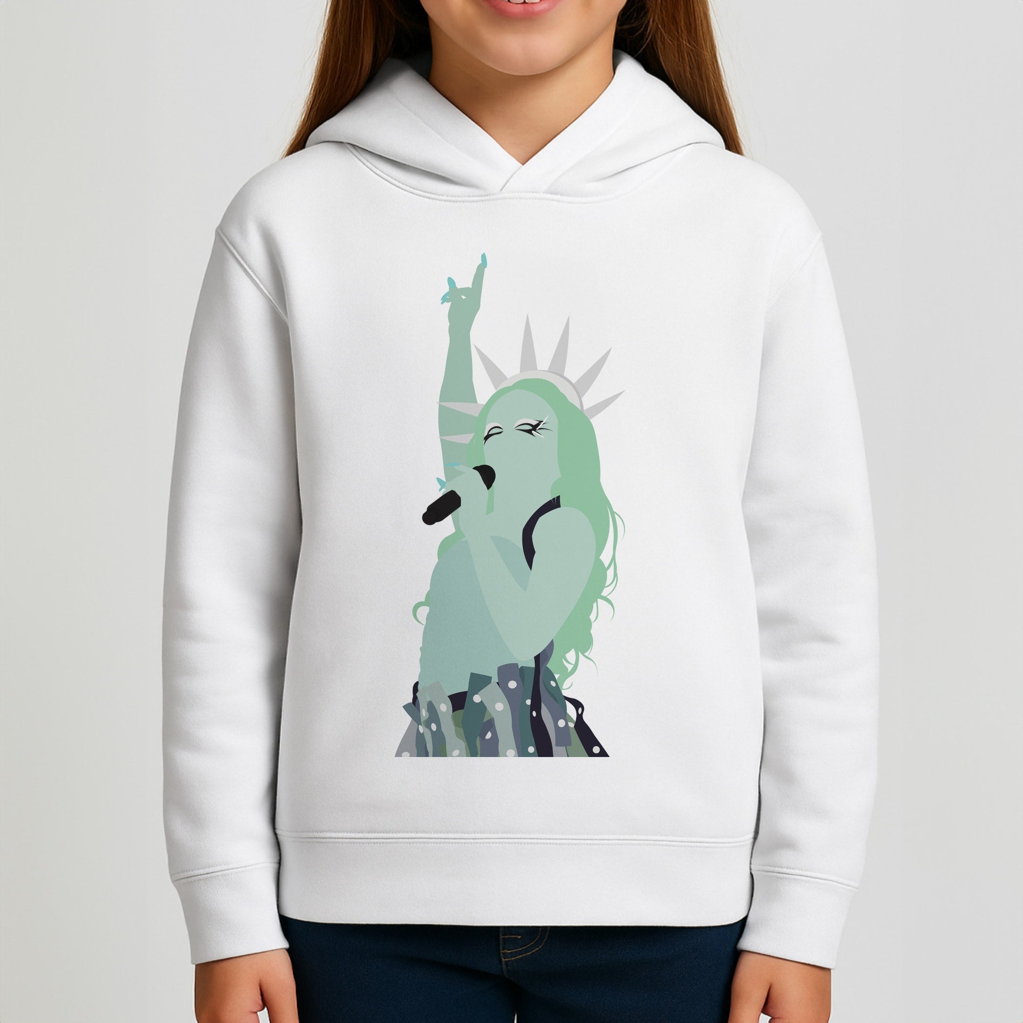 I'd Have To Stop The World Girls Hoodie