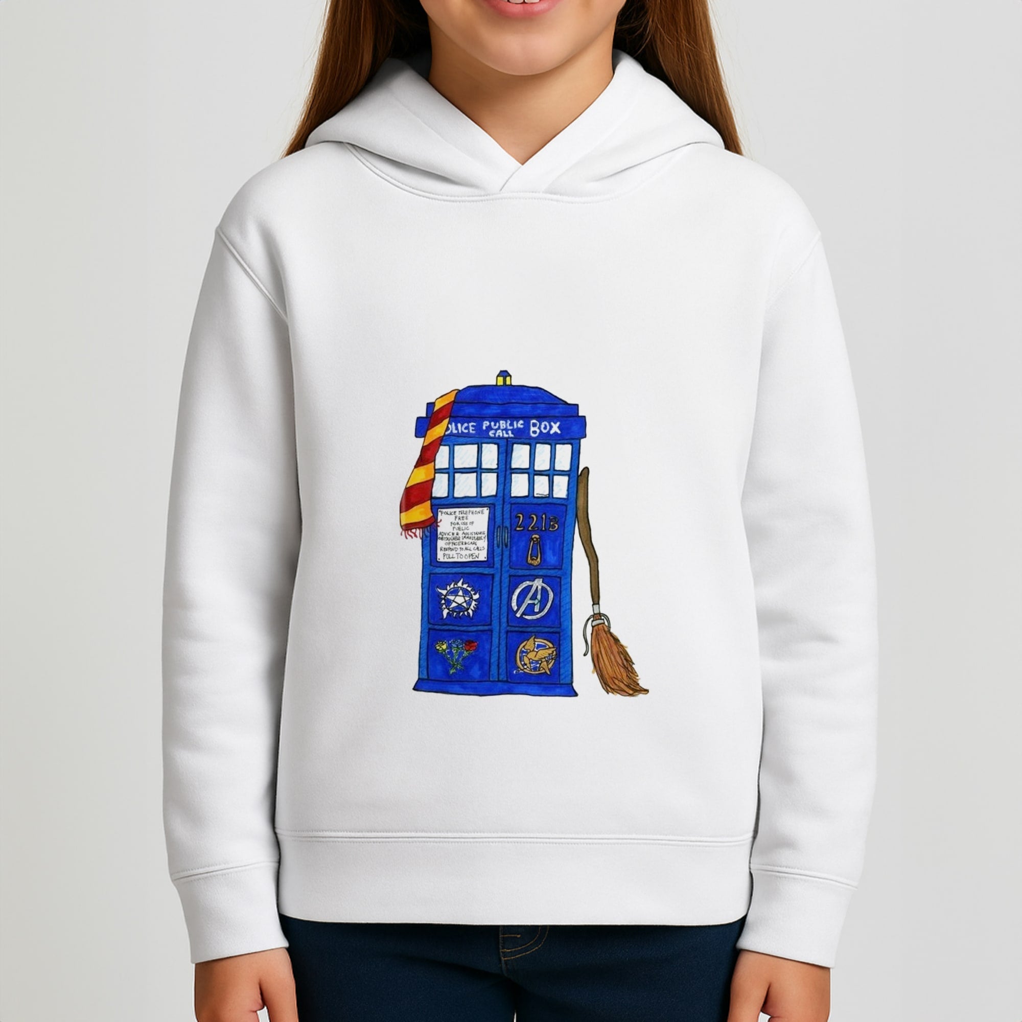 Multifandom Cartoon Girls Hoodie