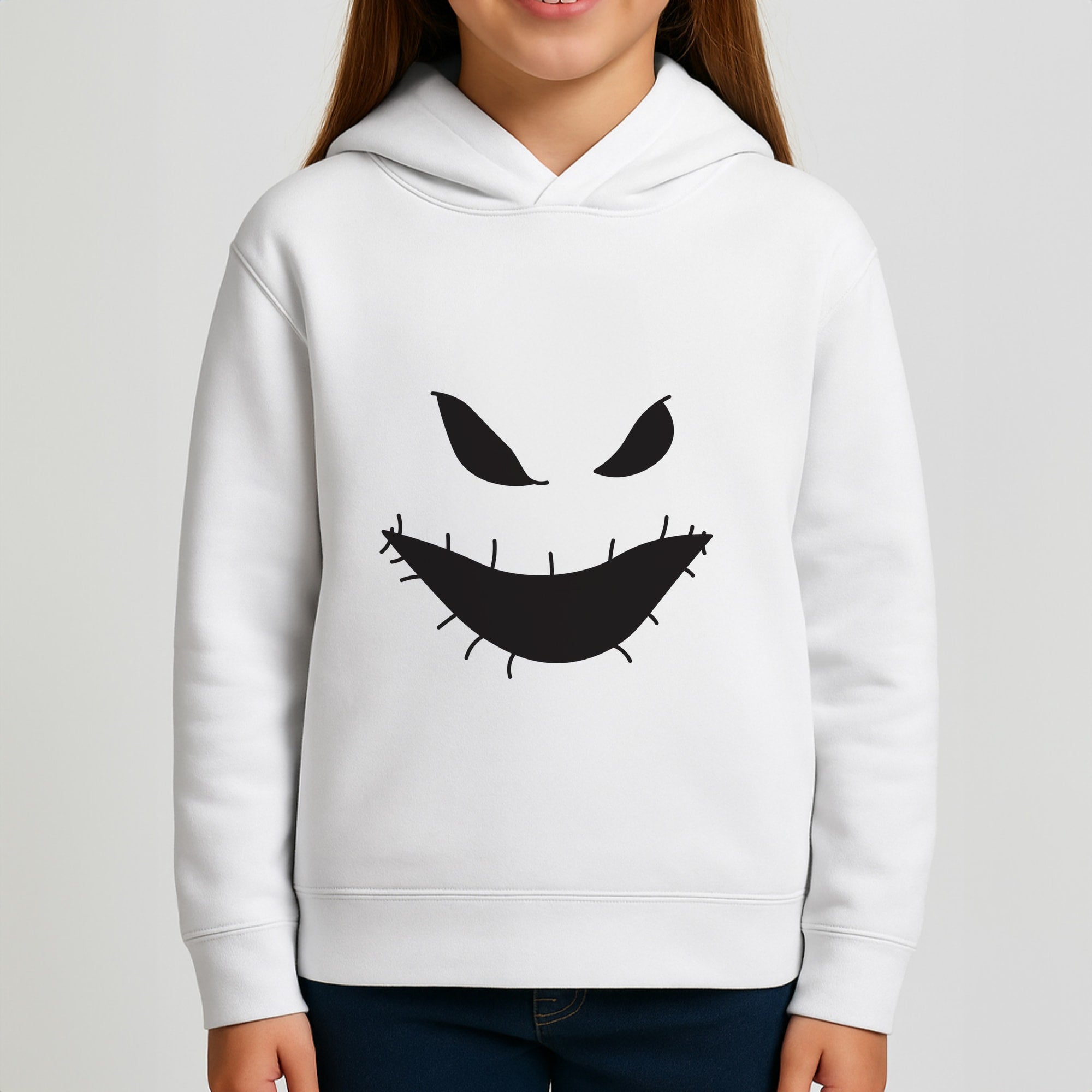Green Face Girls Hoodie