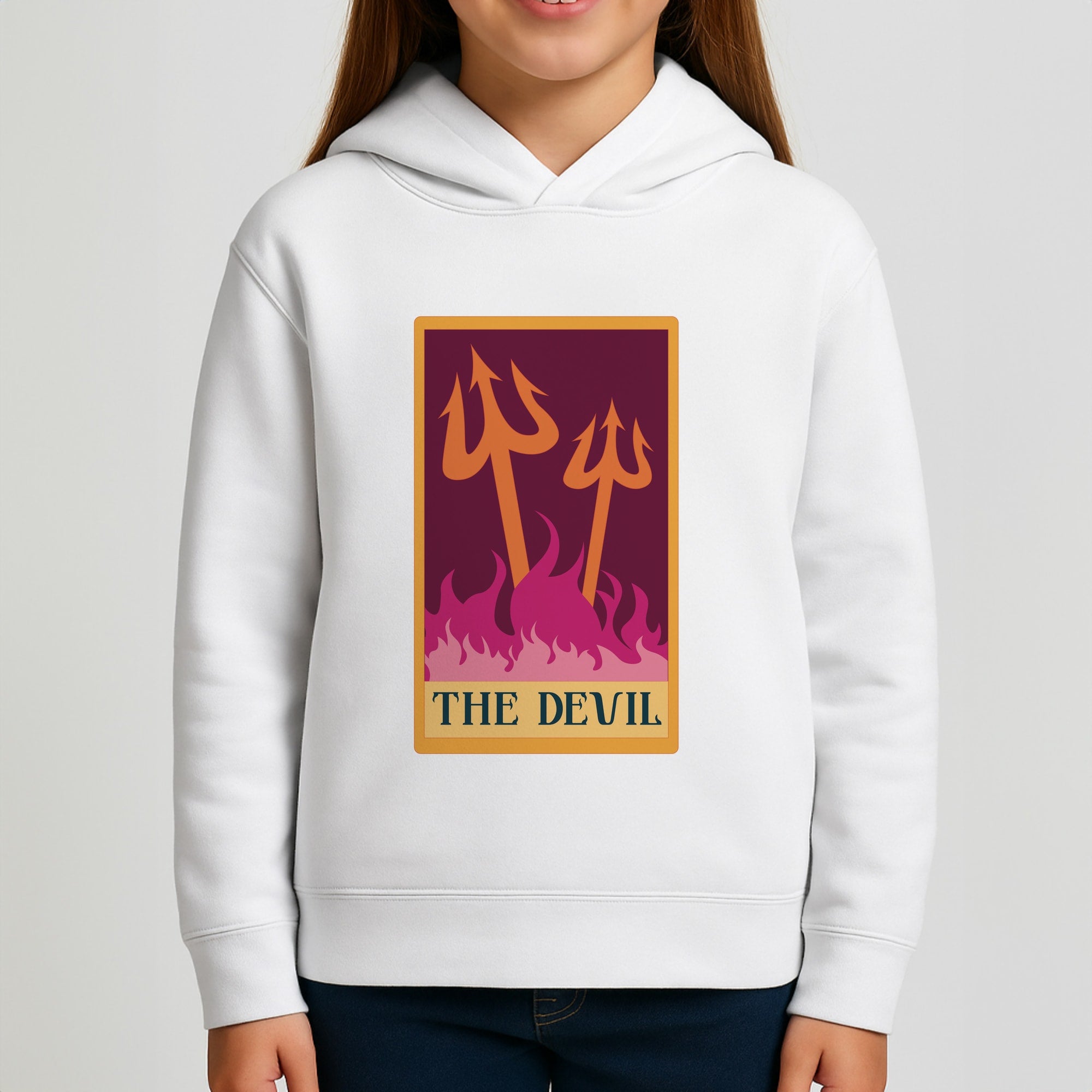 The Devil - Tarot Cards Girls Hoodie