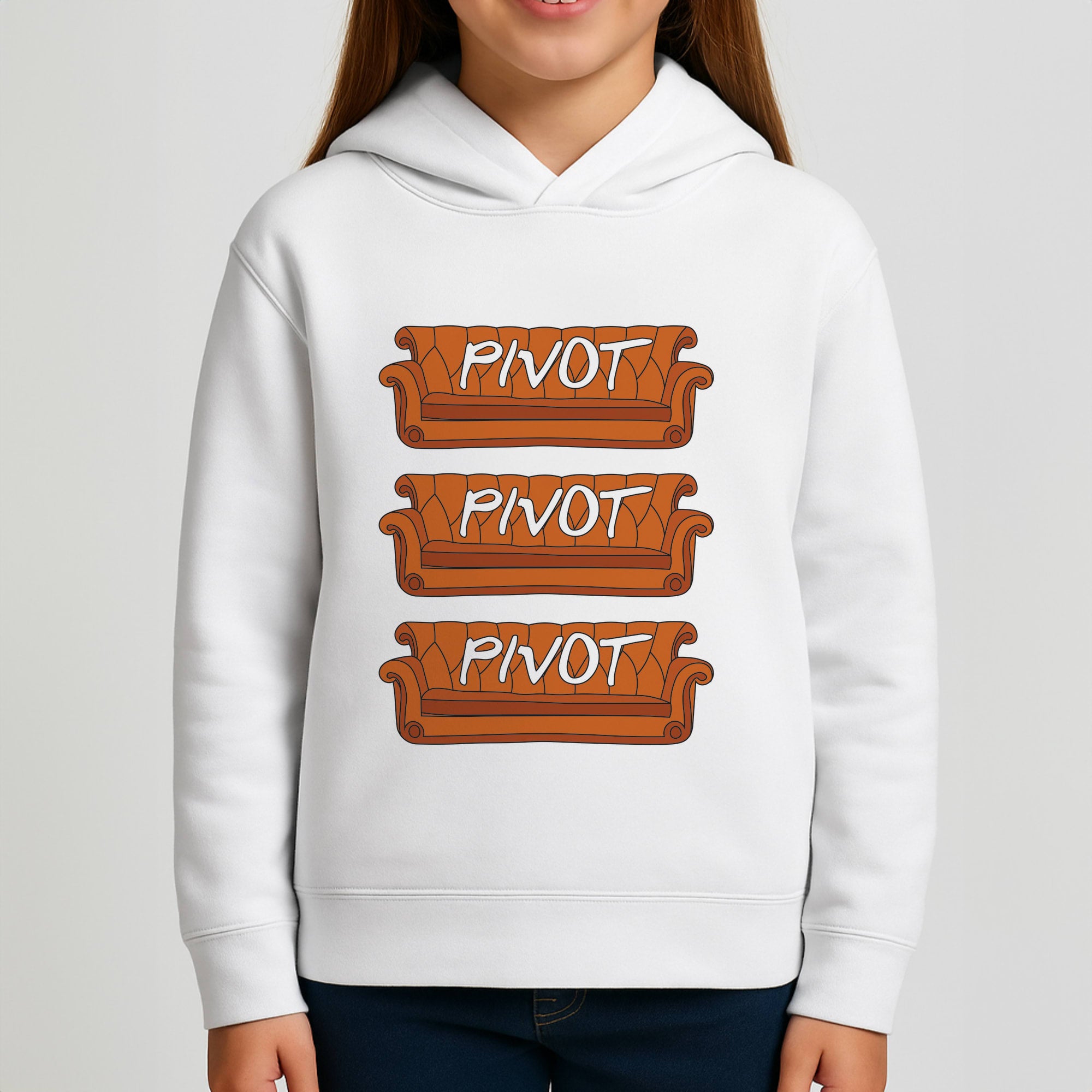 Sitcom Couches Pivot Girls Hoodie