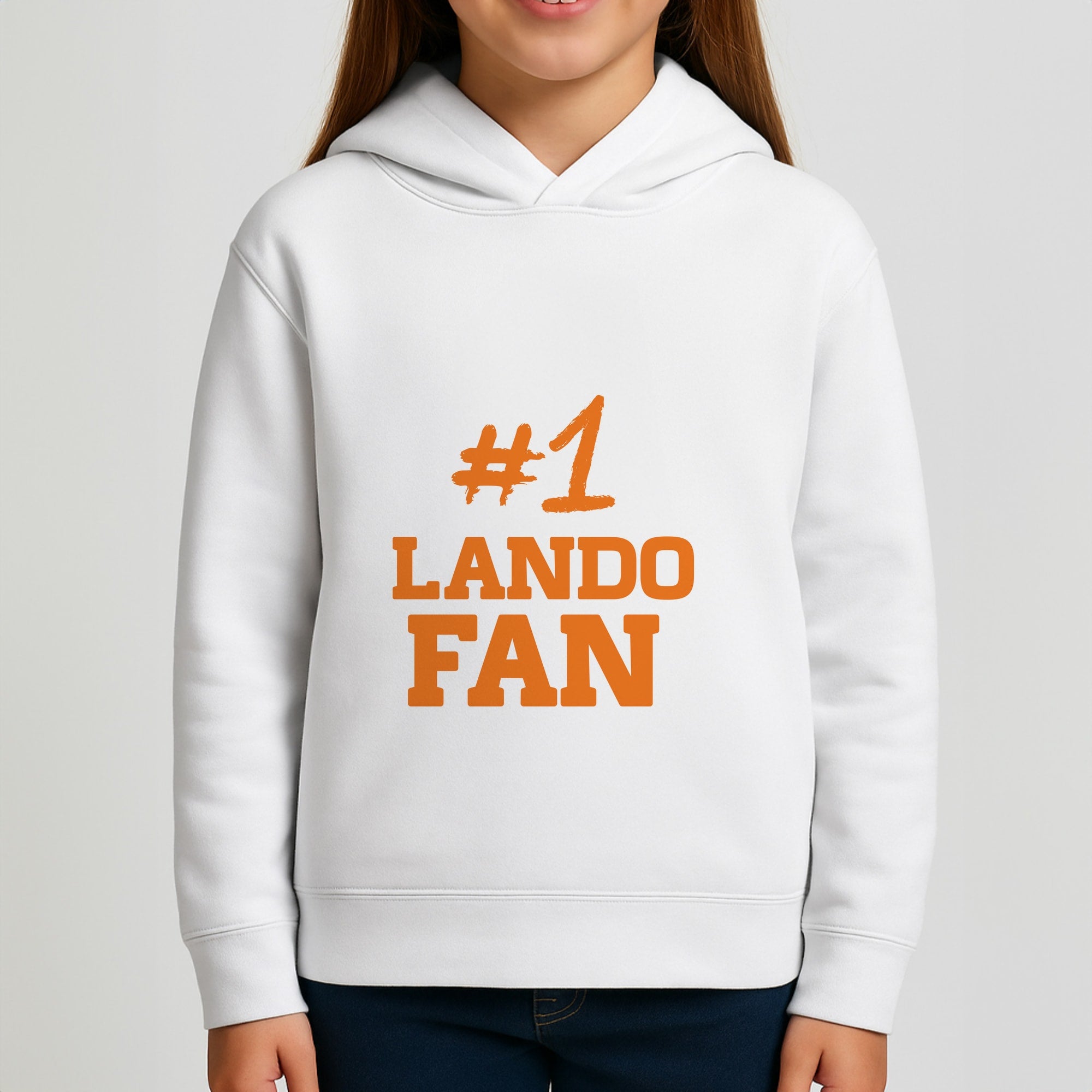 #1 Lando Fan Girls Hoodie
