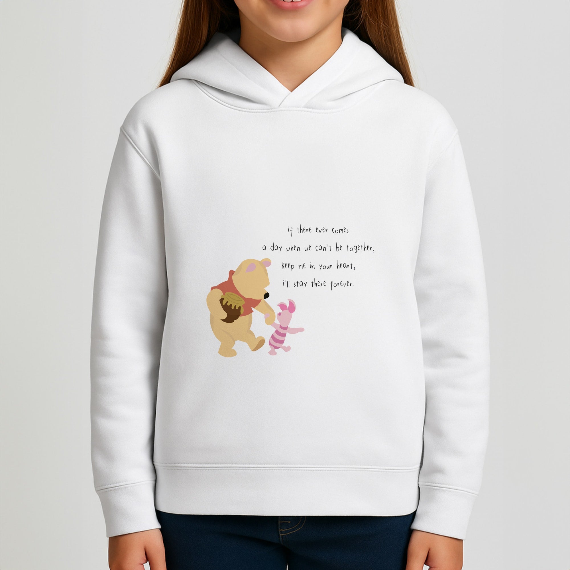 I'll Stay There Forever - Winnie Girls Hoodie