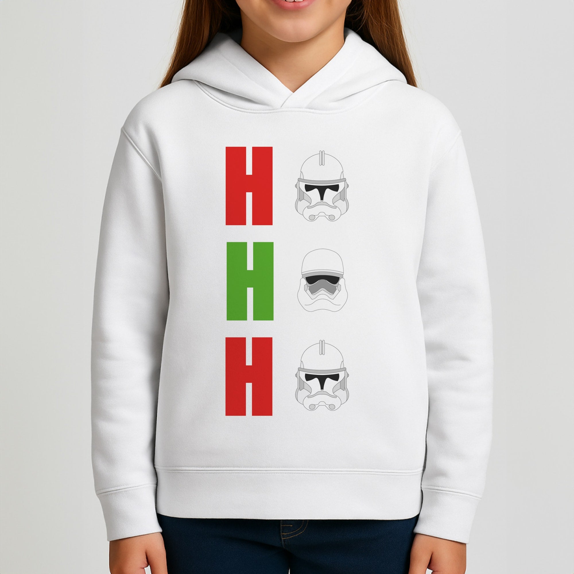Ho Ho Ho Troopers Girls Hoodie