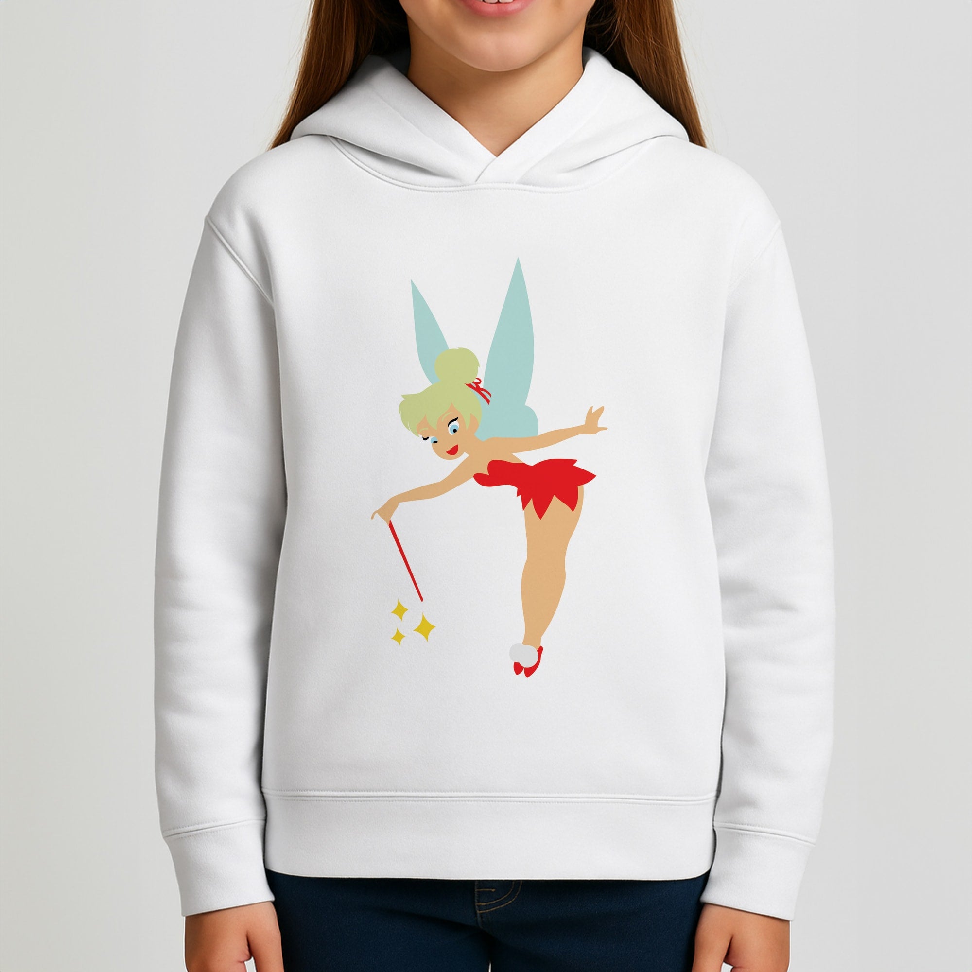 Christmas Tinkerbell Girls Hoodie