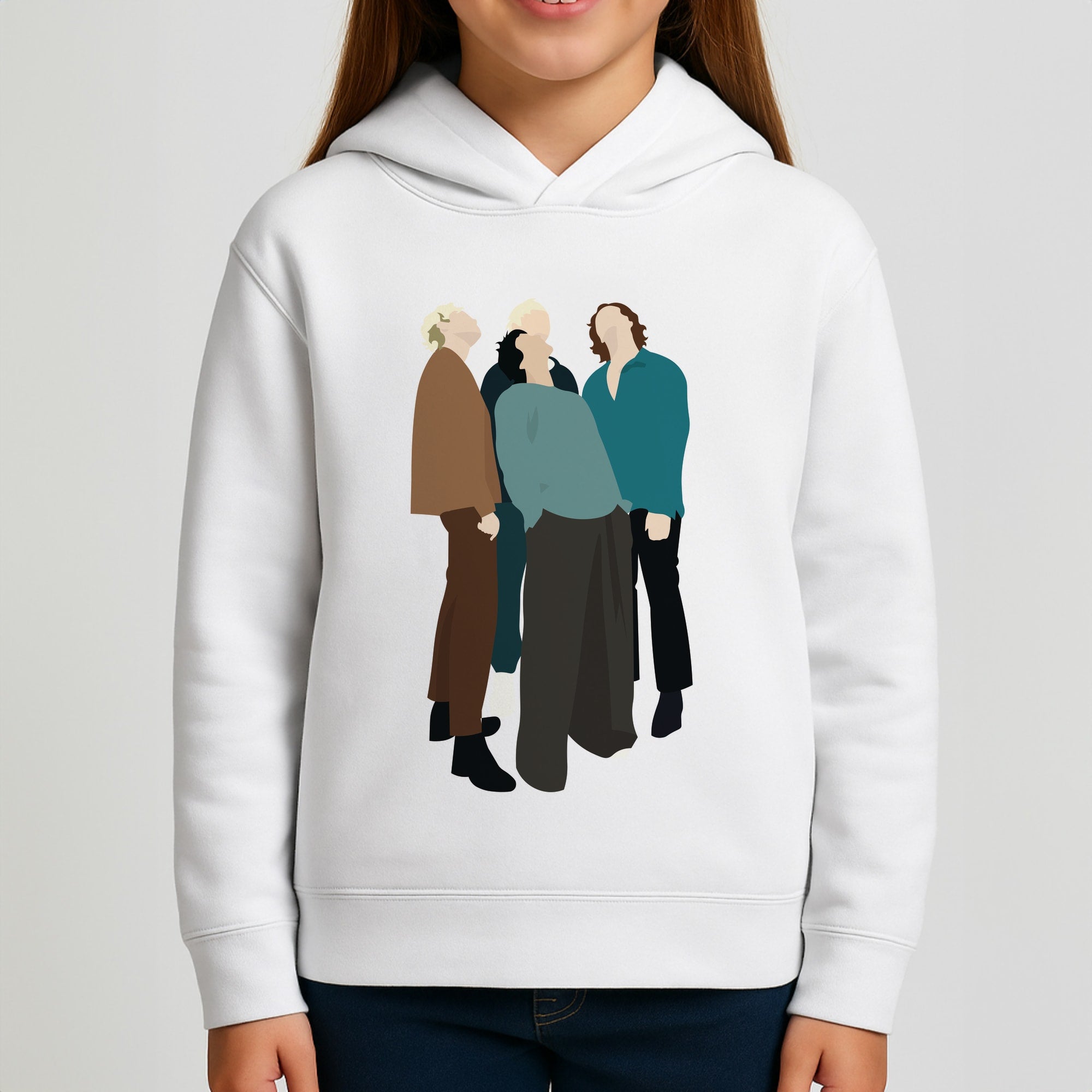 Looking up Girls Hoodie