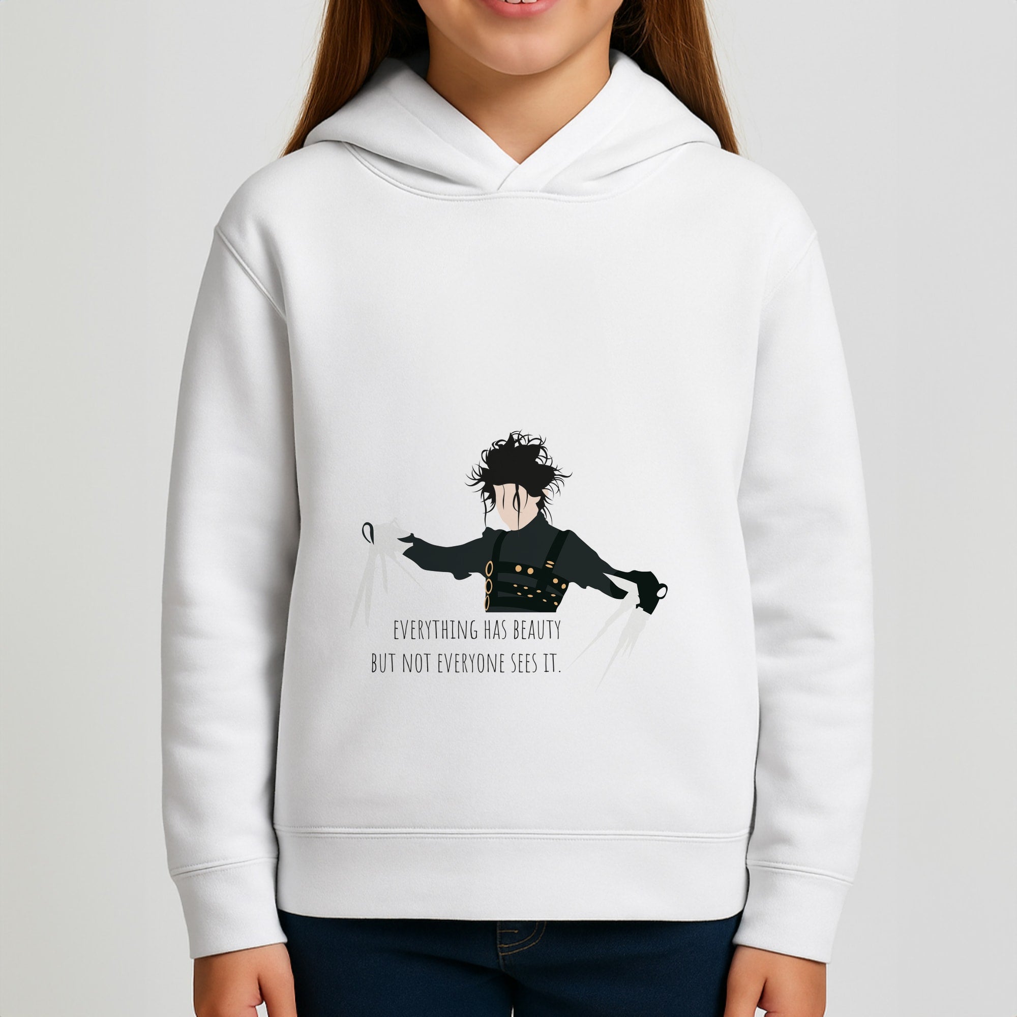 Everything Has Beauty - Scissorhands Girls Hoodie