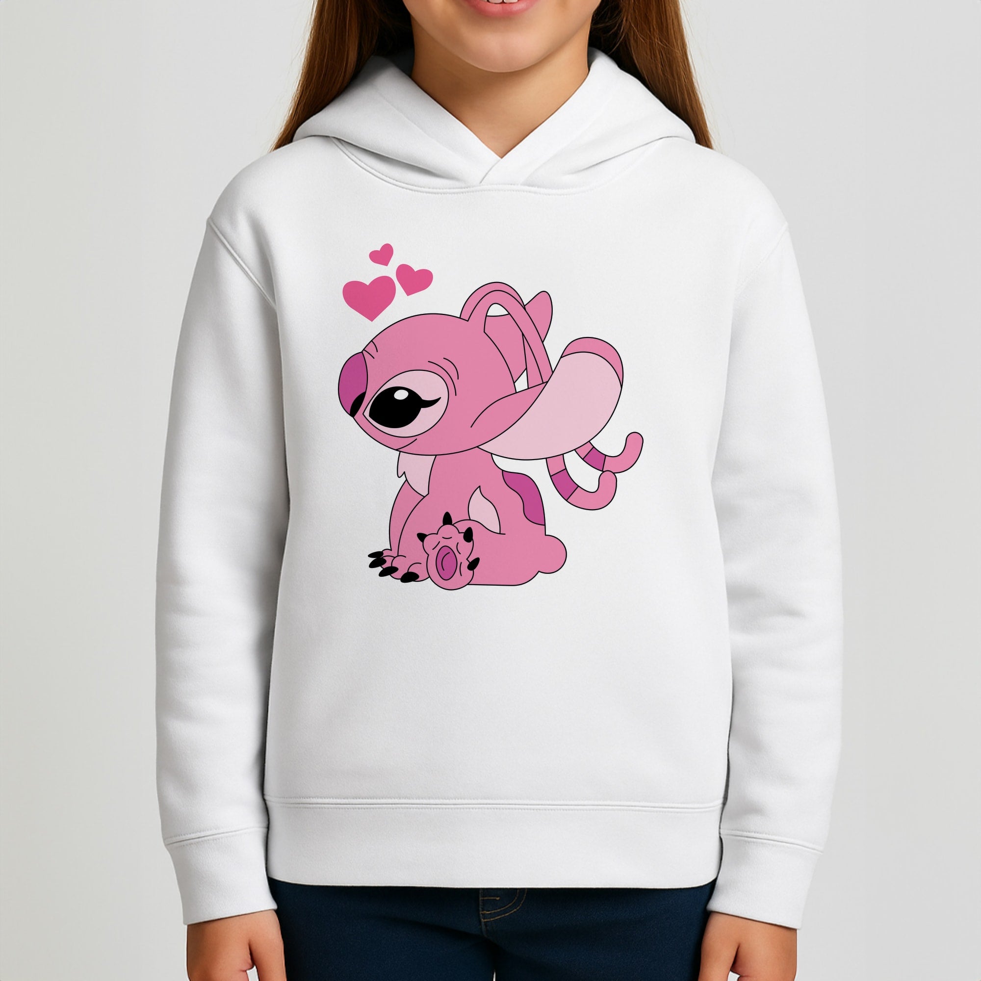 Angel Valentine's Kids Hoodie