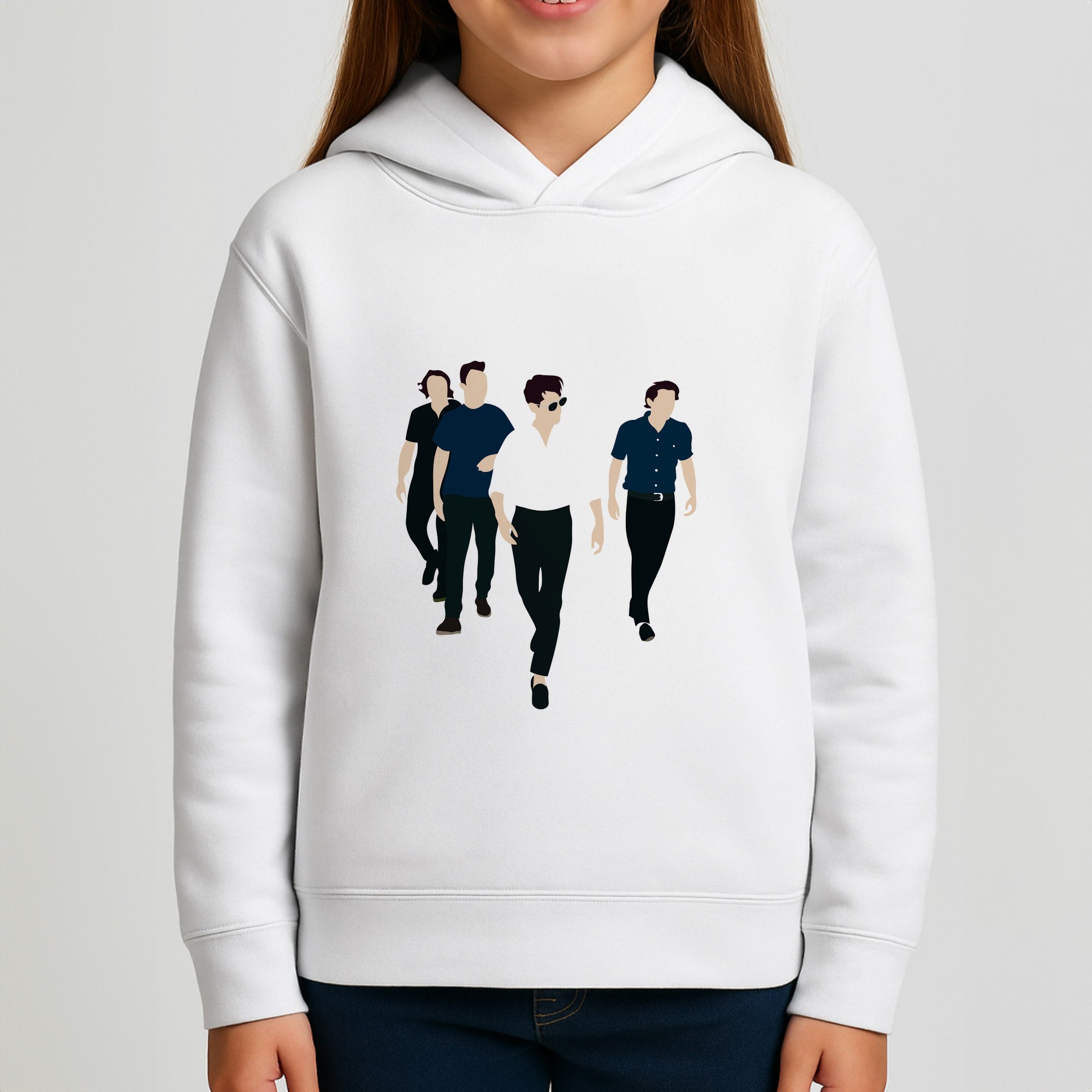Walking Girls Hoodie