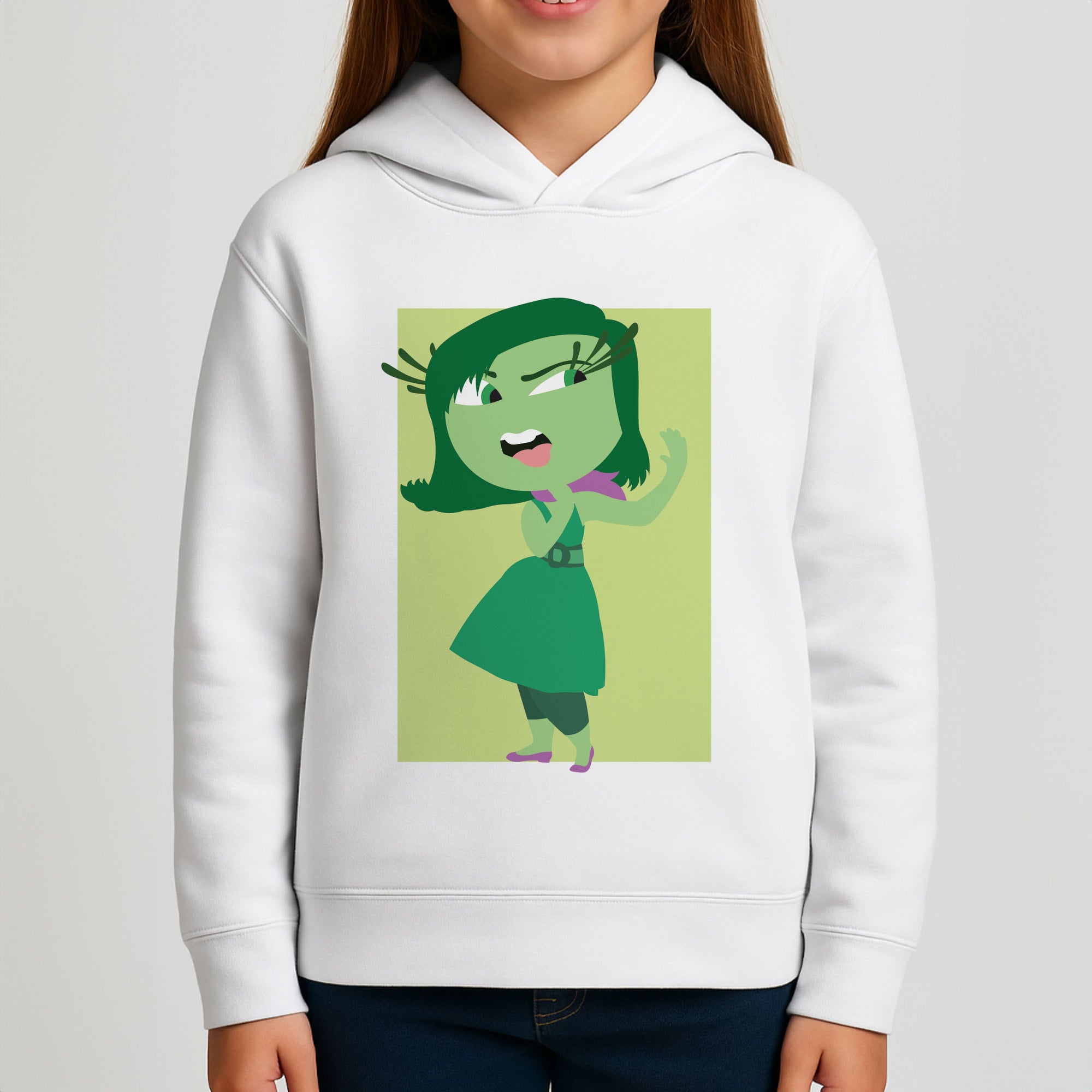 Disgust - Inside Out Girls Hoodie