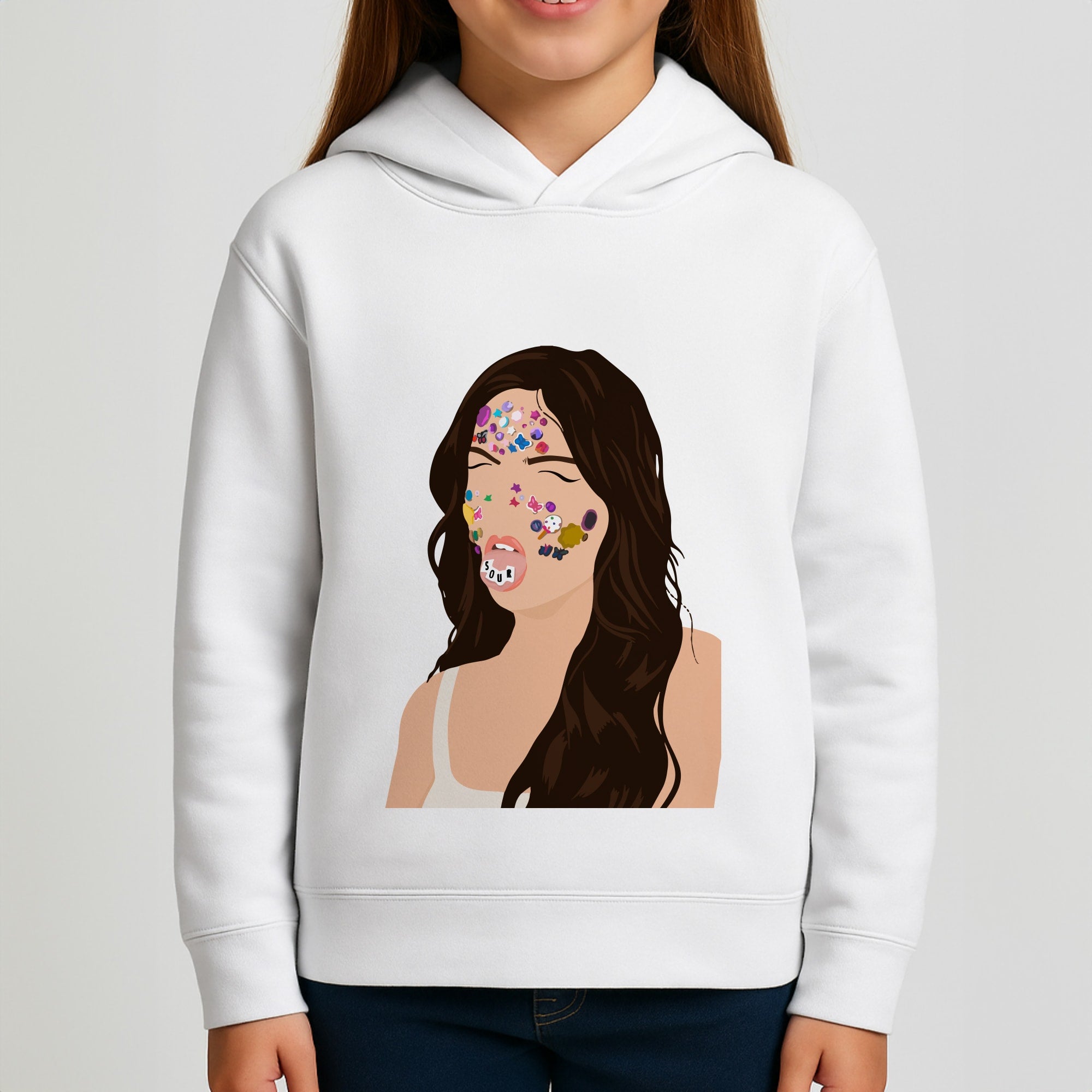 Sour - Olivia Girls Hoodie