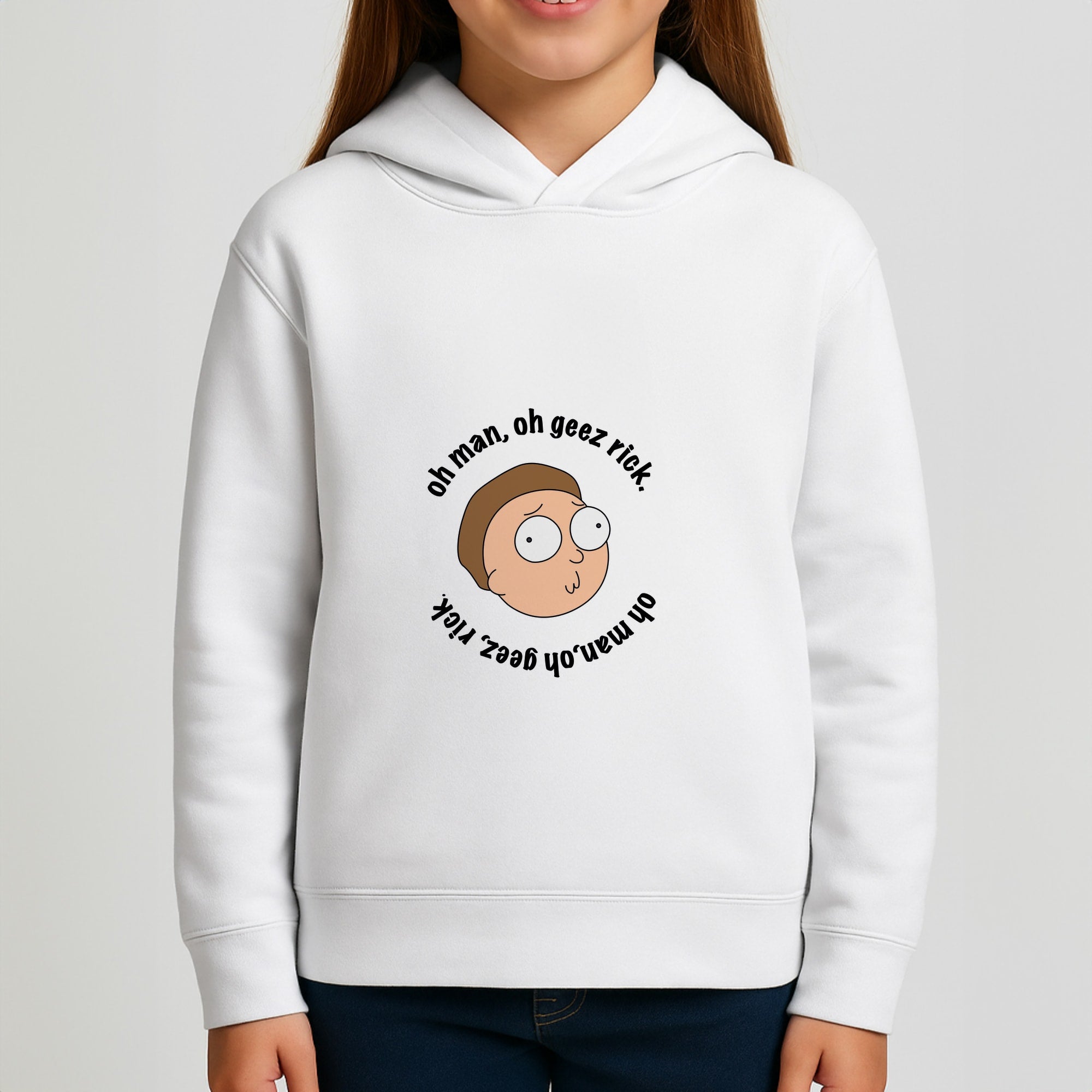 Oh man, oh geez Rick - RAM Girls Hoodie
