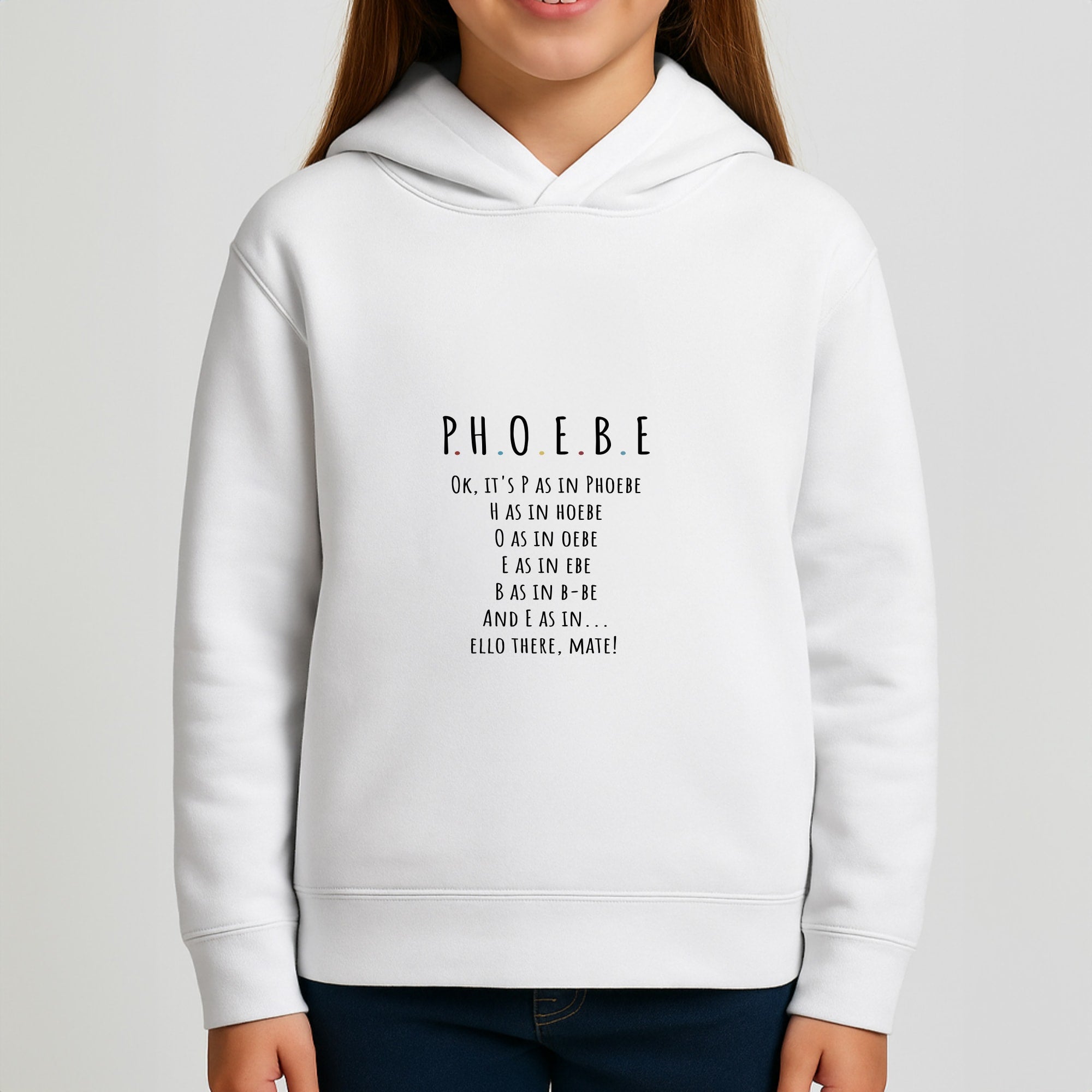 Spelling Phoebe Girls Hoodie