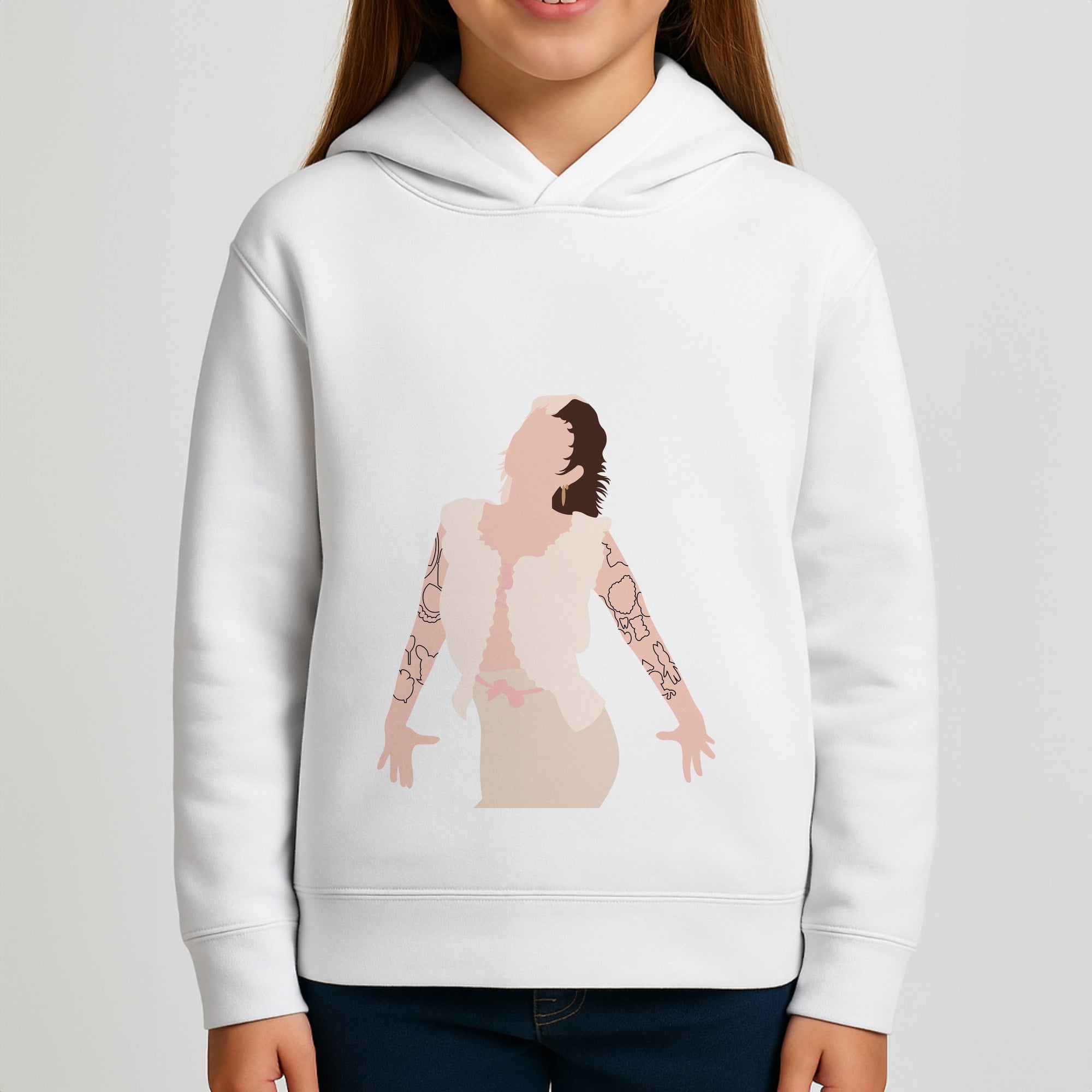 Hearts Girls Hoodie