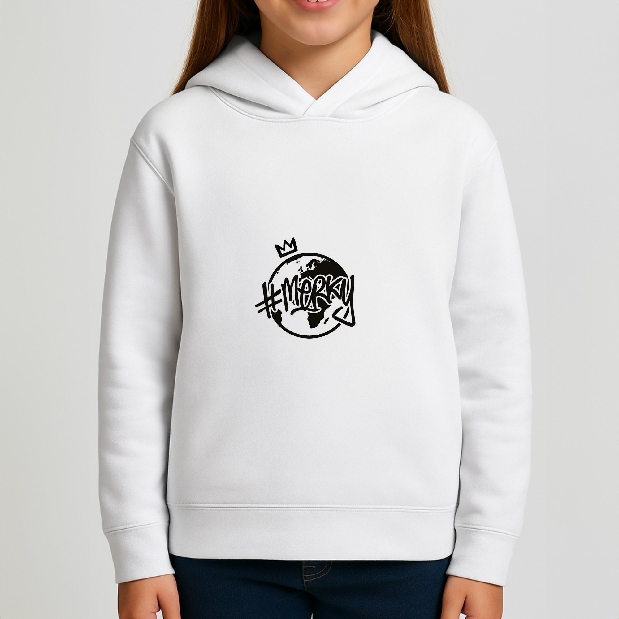 Hashtag Merky Globe Girls Hoodie