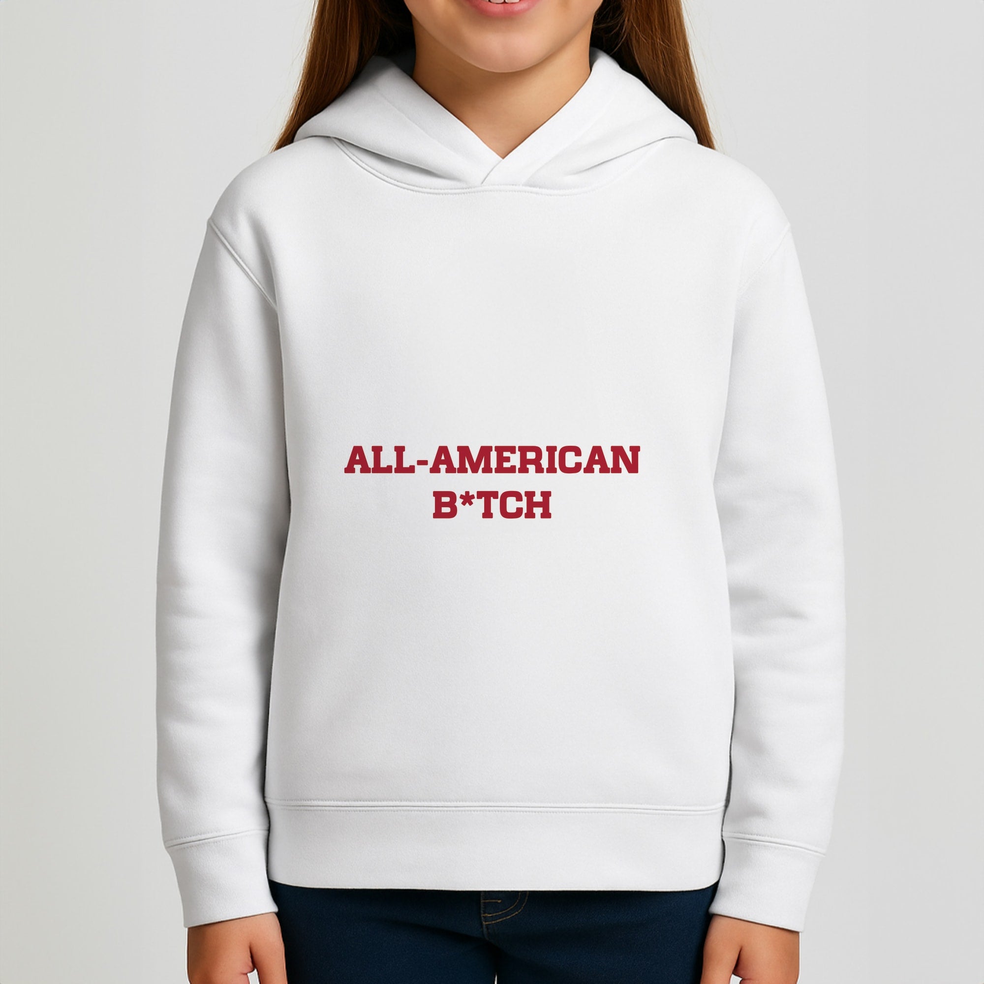 All American B*tch - Olivia Girls Hoodie
