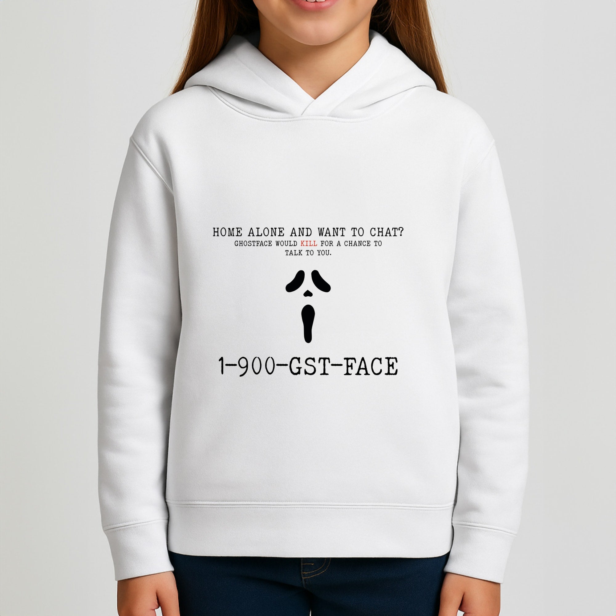 1-800-GST-FACE - Scream Girls Hoodie