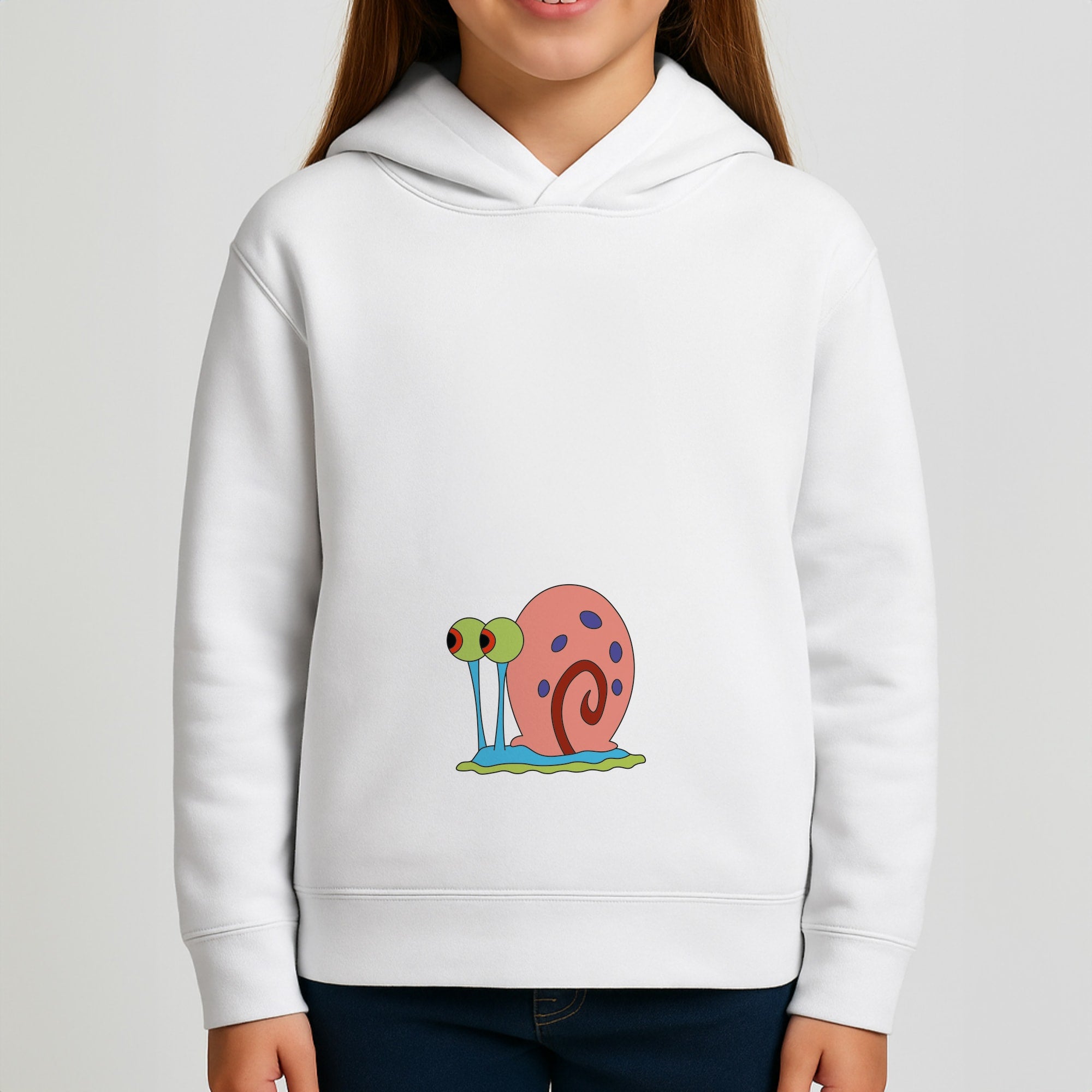 Gary The Snail Girls Hoodie