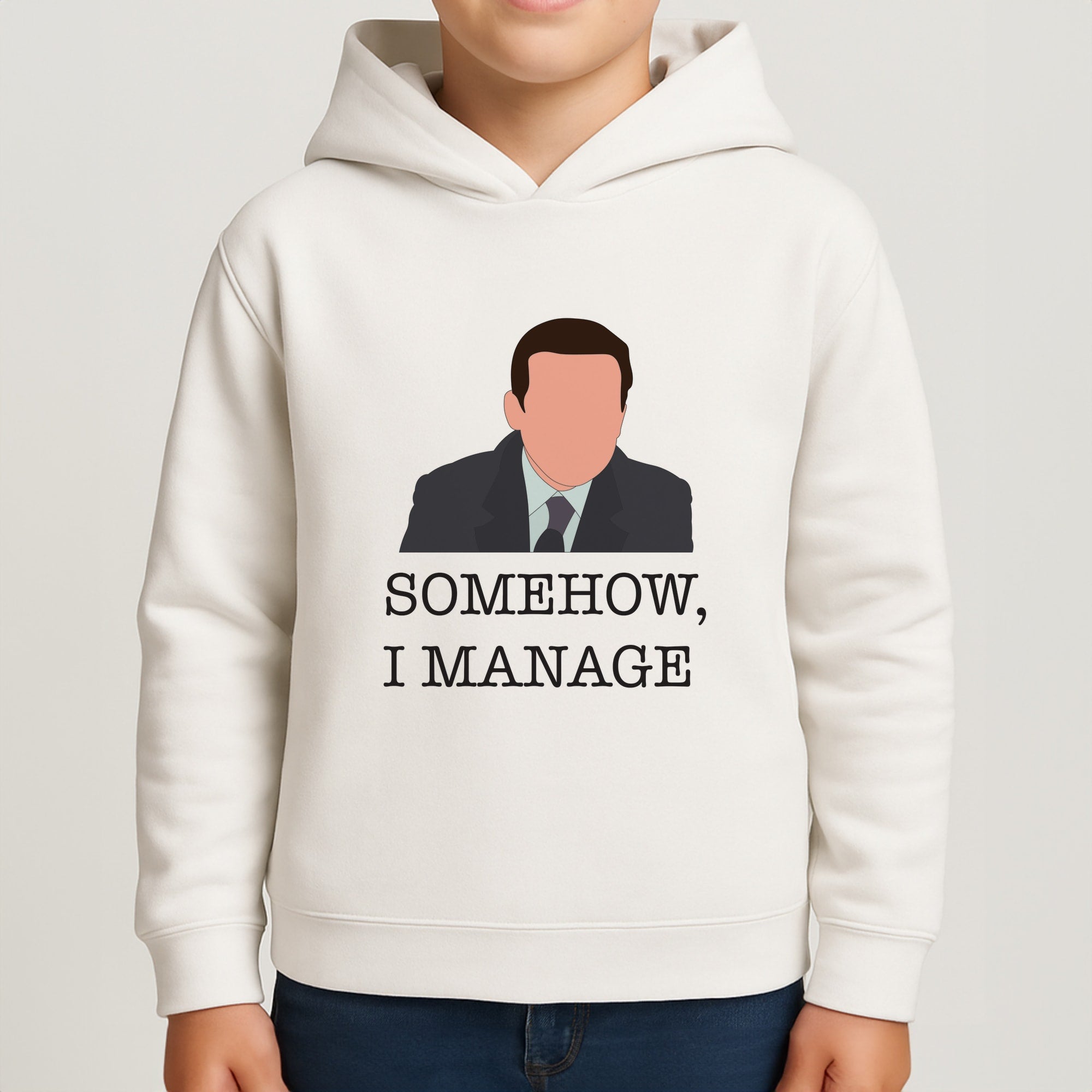 Somehow, I Manage Boys Hoodie