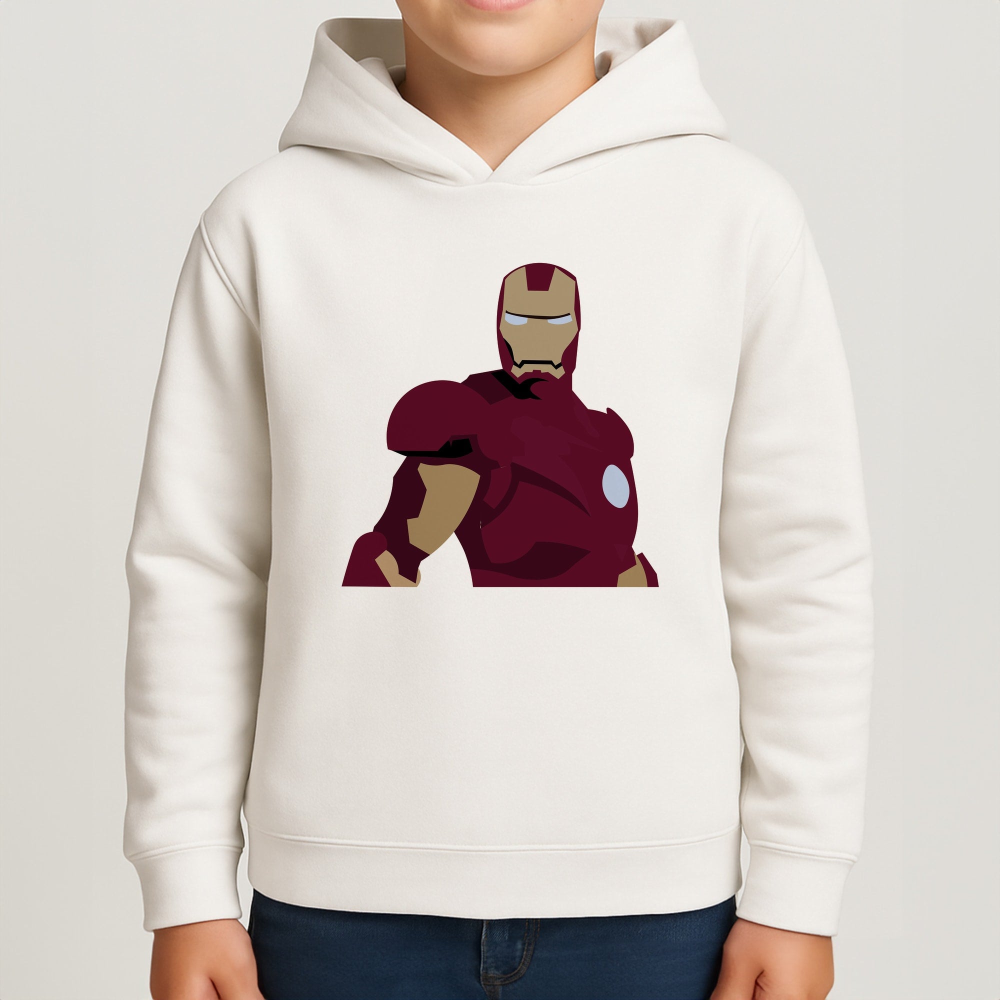 Iron man mask Kids Hoodie