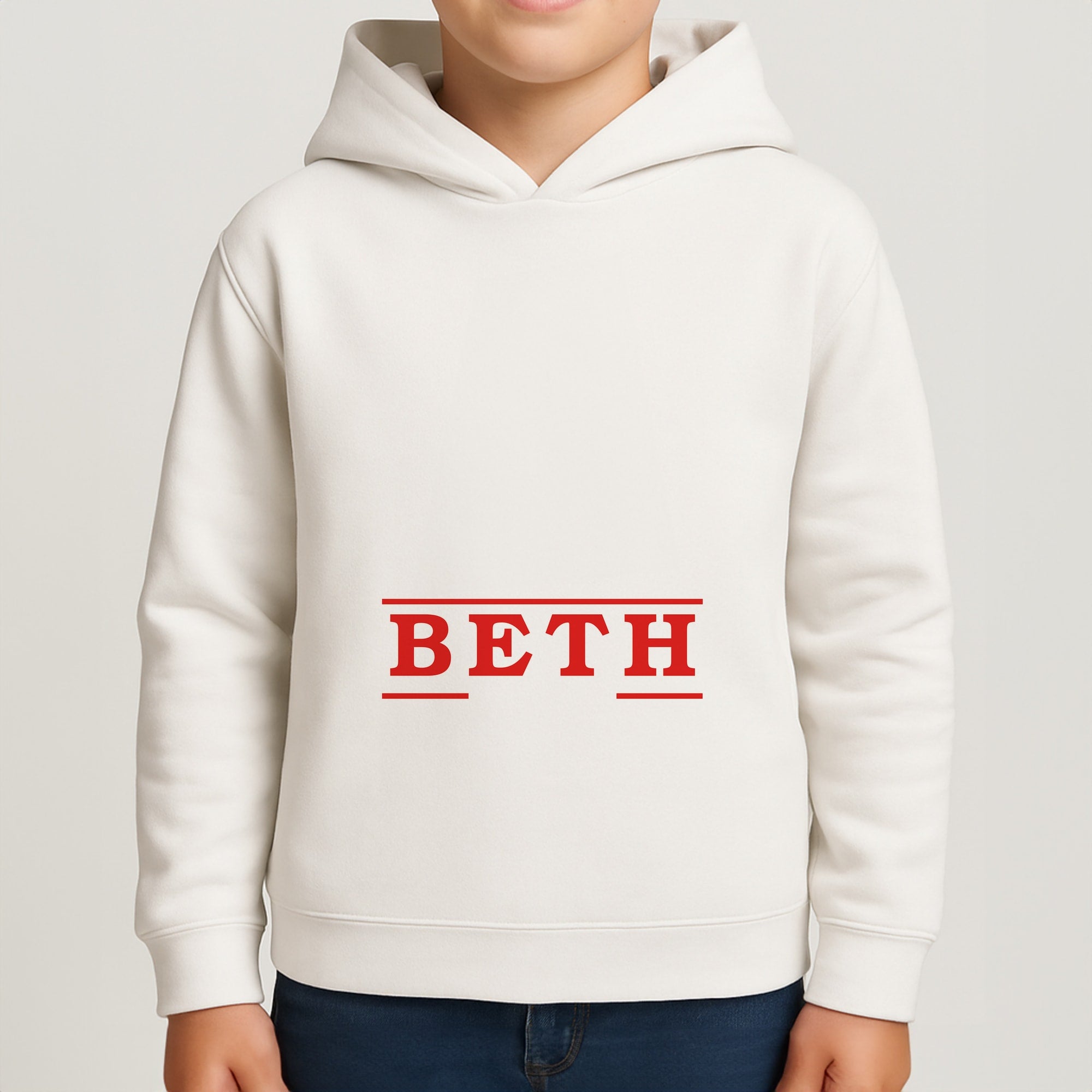 Title - Personalised Stranger Boys Hoodie