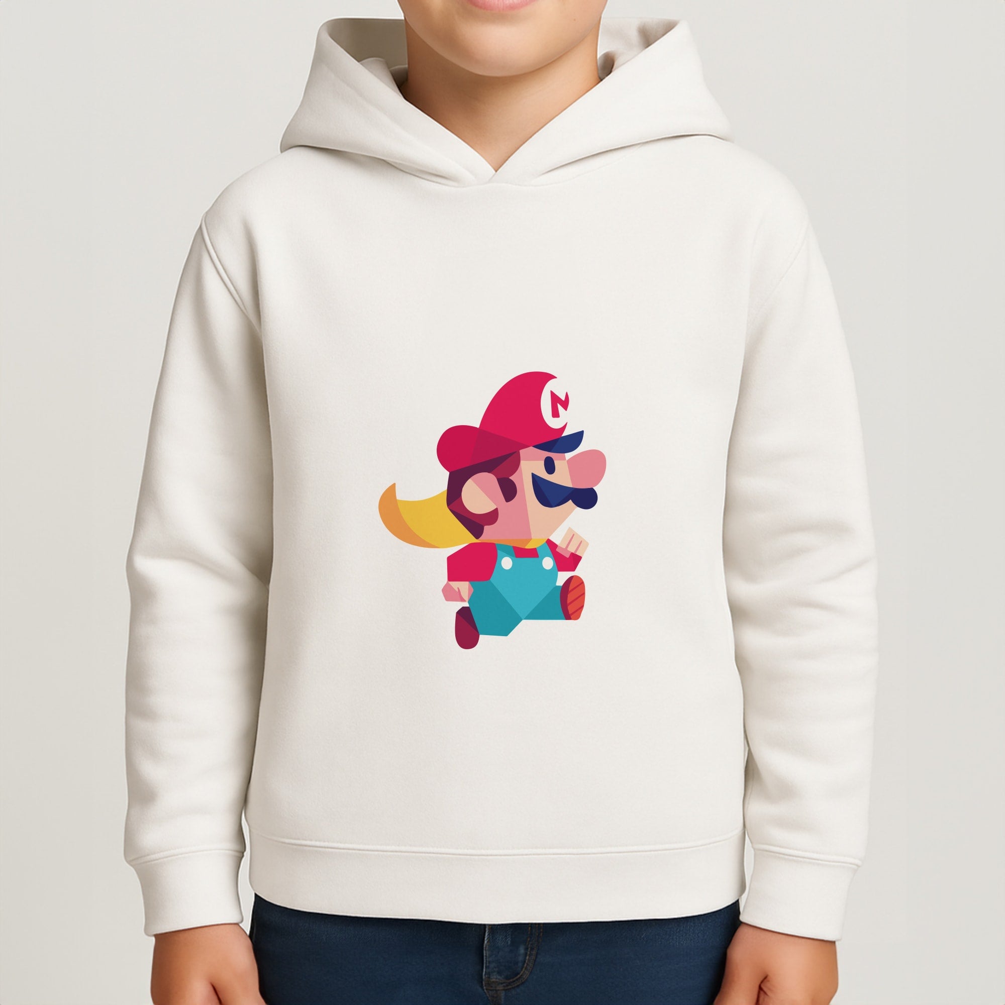 Running Mario - Mario Boys Hoodie