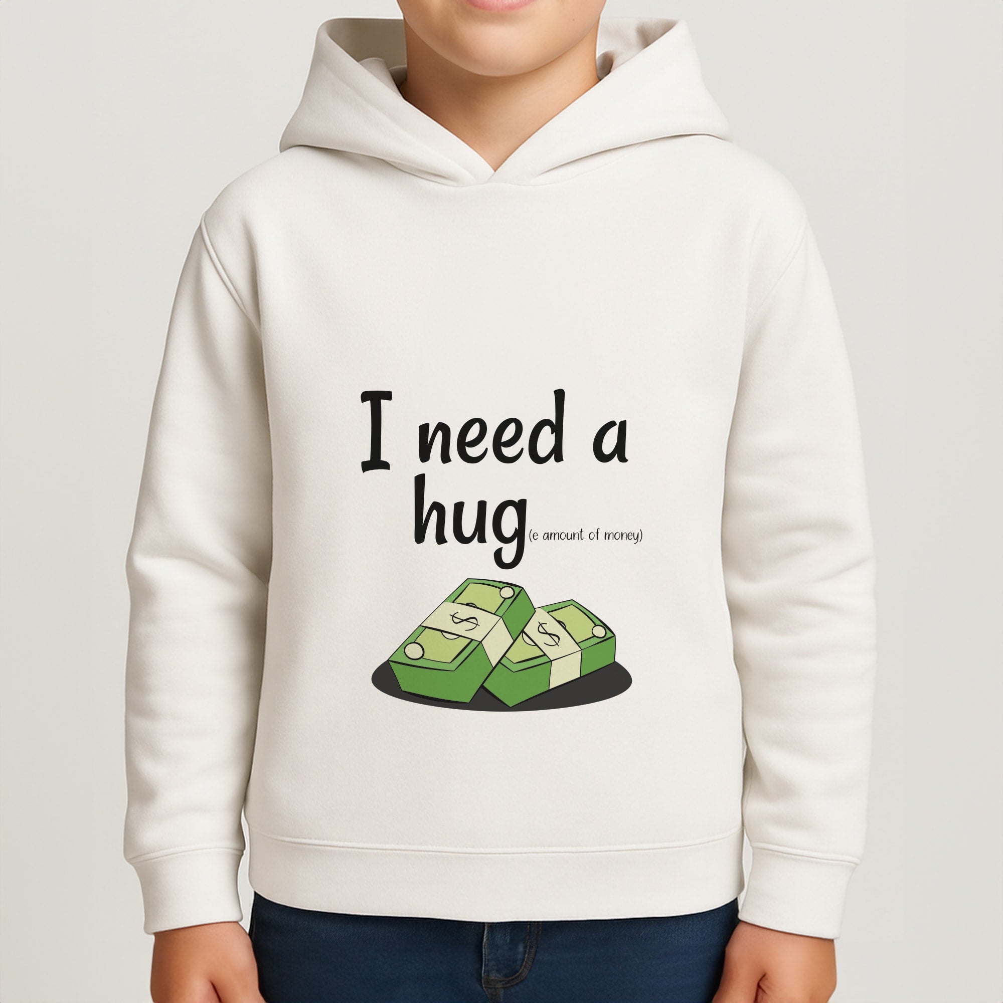 I Need A Hug - Funny Quotes Boys Hoodie