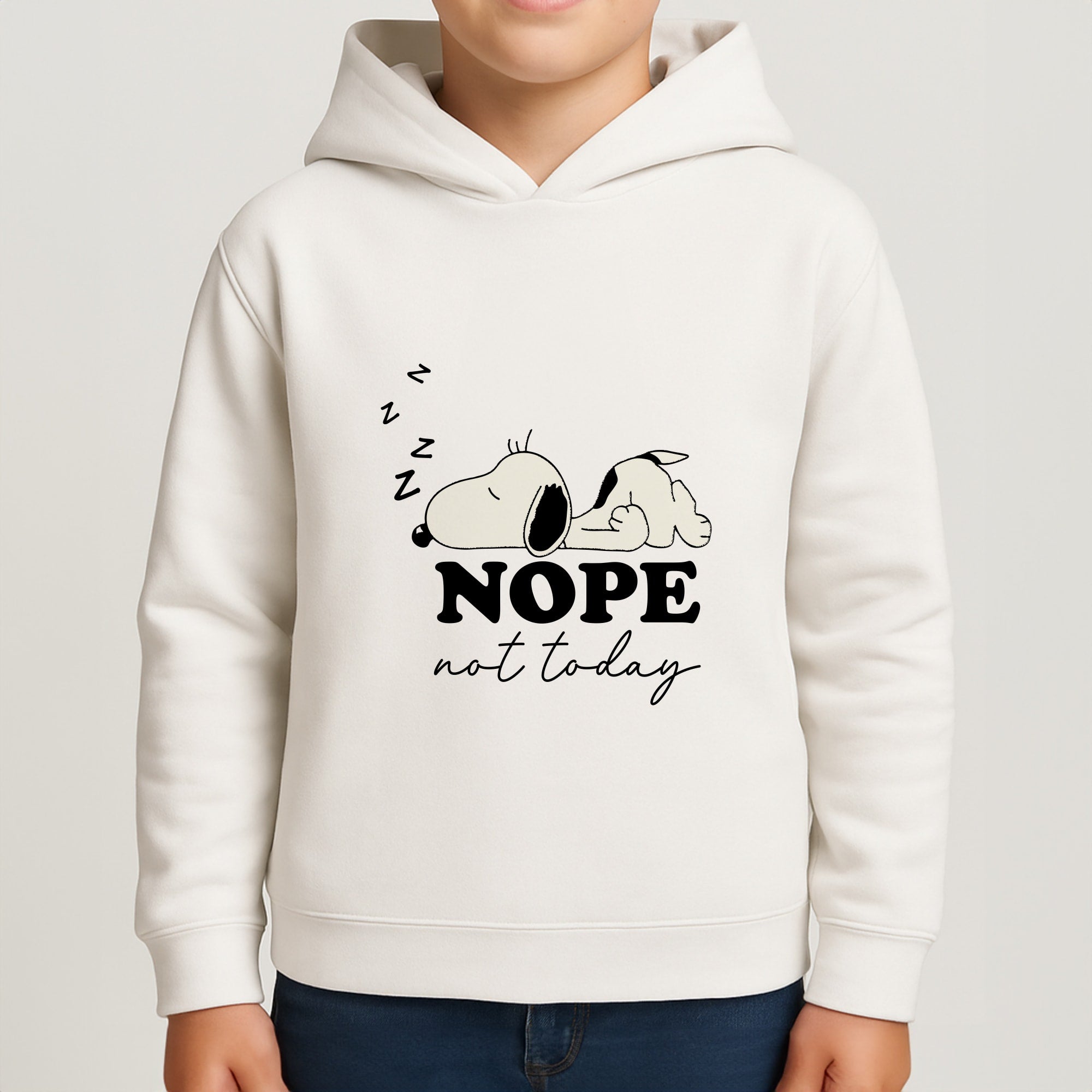Nope, Not Today Boys Hoodie