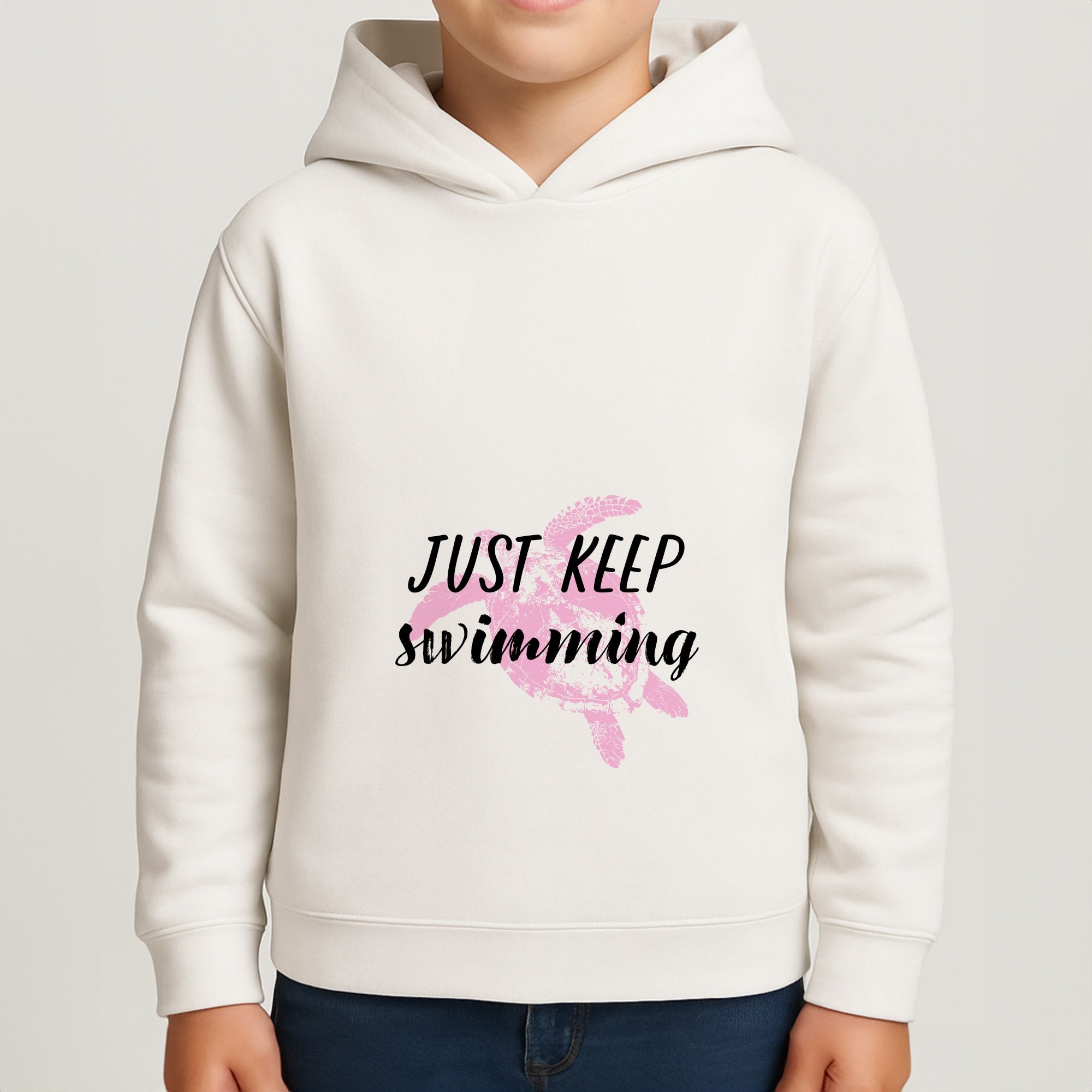 Just Keep Swimming - Summer Boys Hoodie