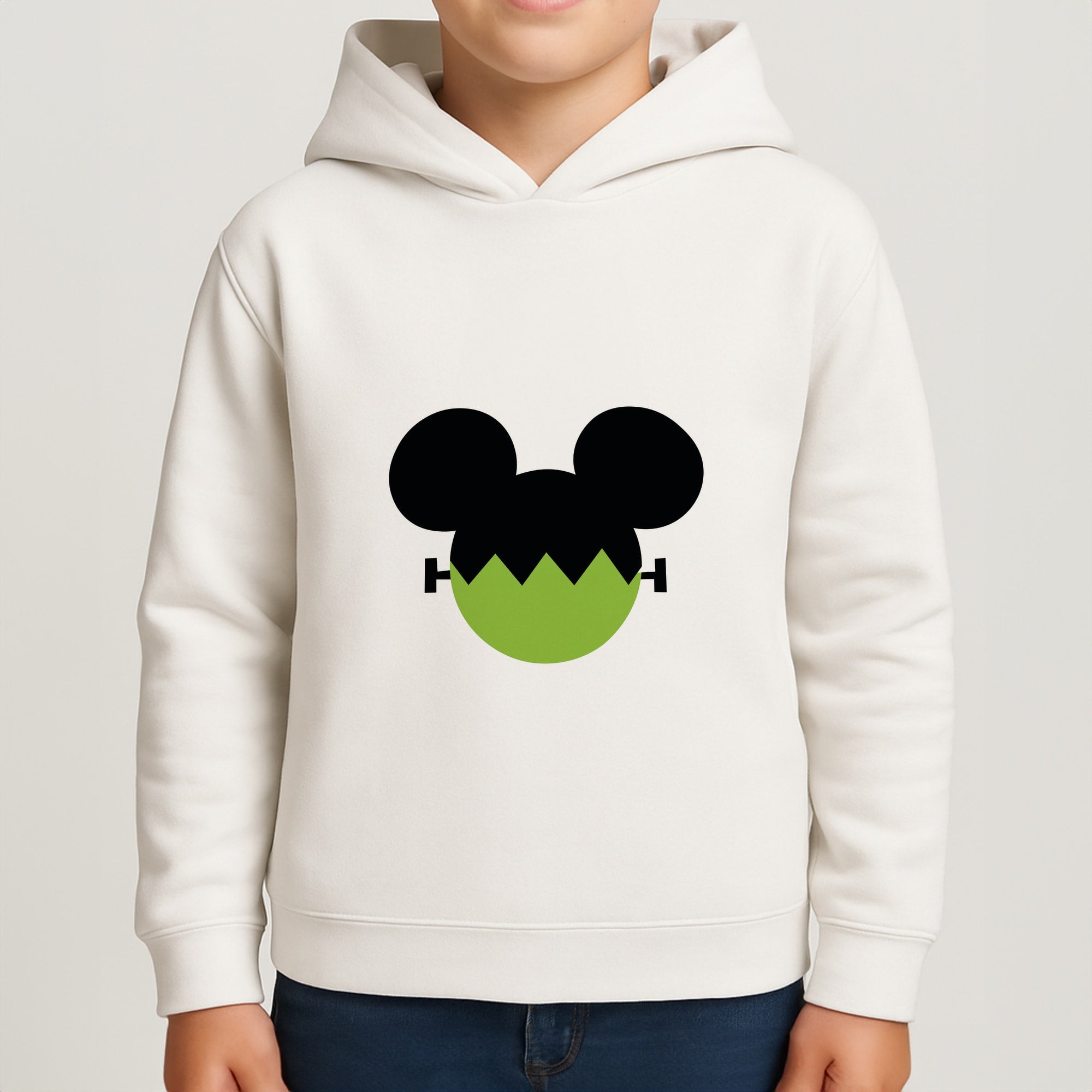 Frankenstein Mouse Halloween Boys Hoodie