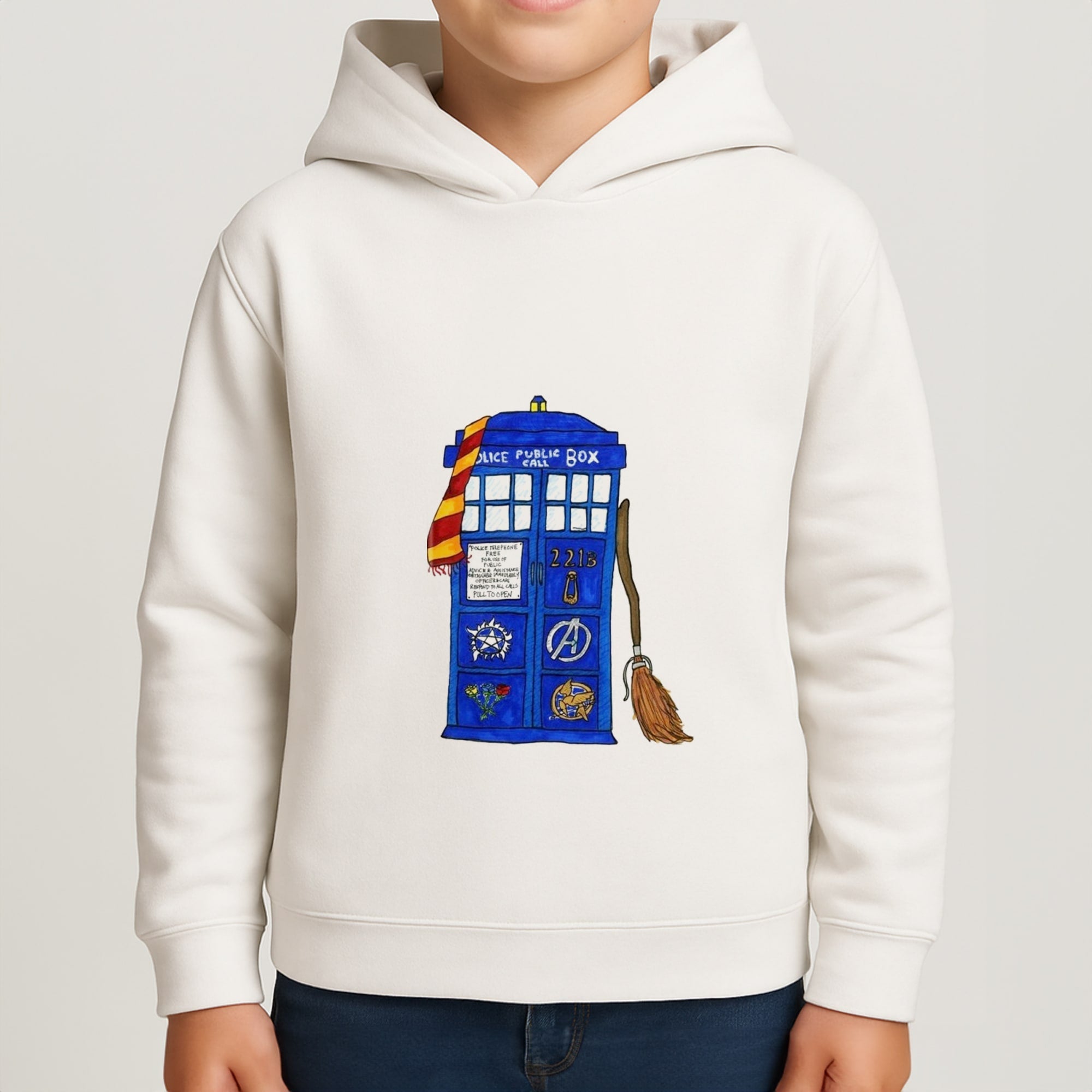 Multifandom Cartoon Boys Hoodie