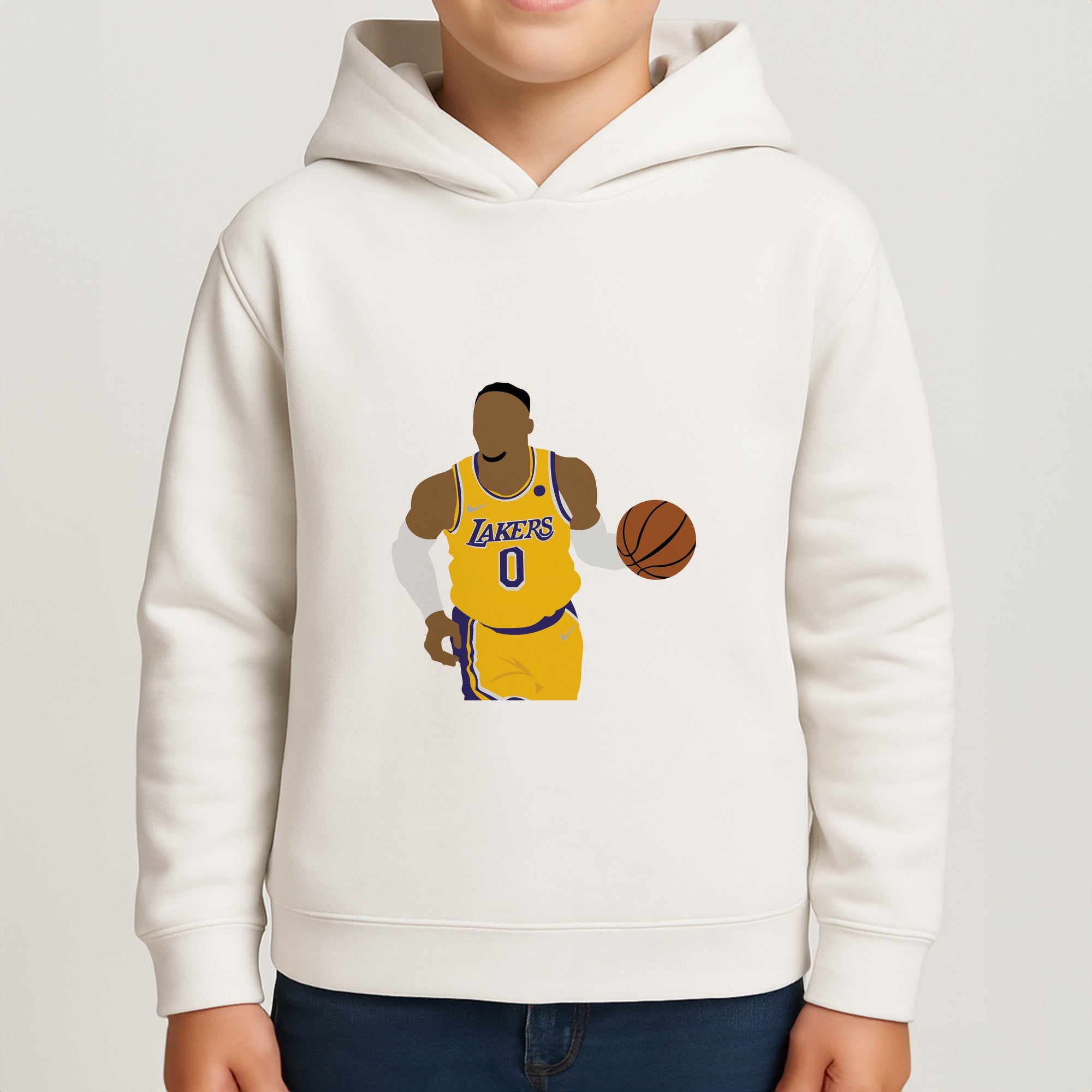 Young - Basketball Boys Hoodie