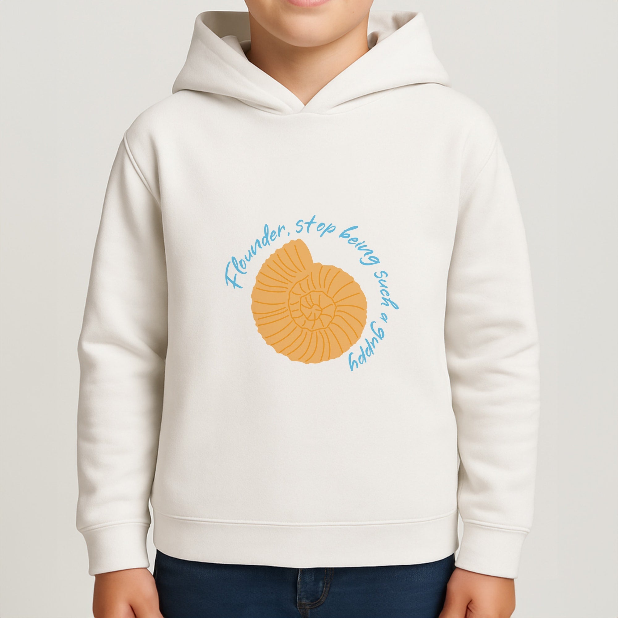 Flounder - The Little Mermaid Boys Hoodie