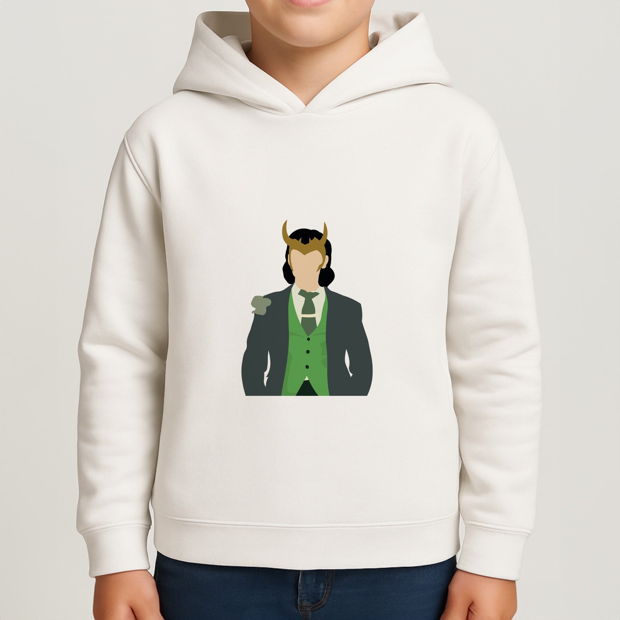 With Horns Boys Hoodie
