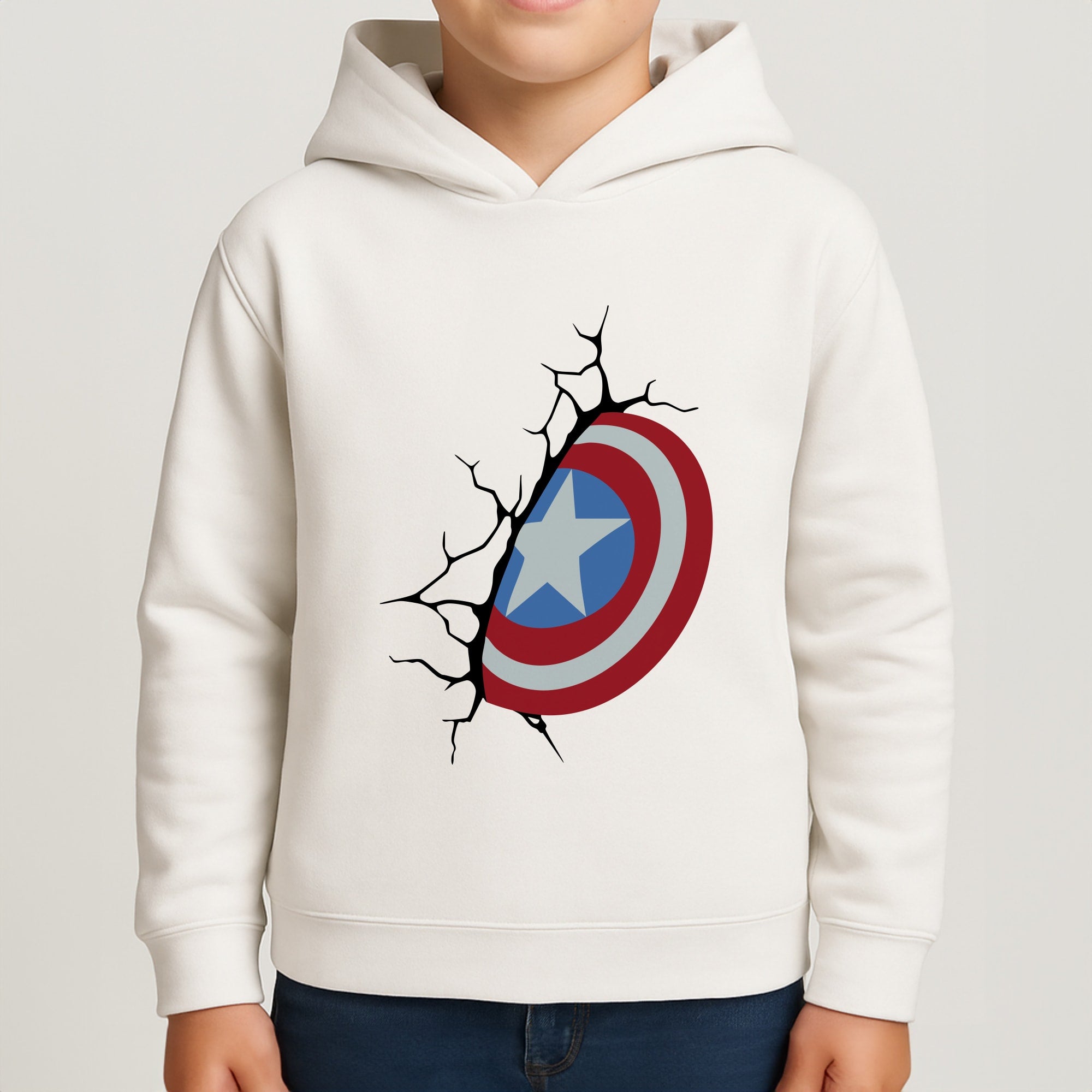 Shield Break Boys Hoodie