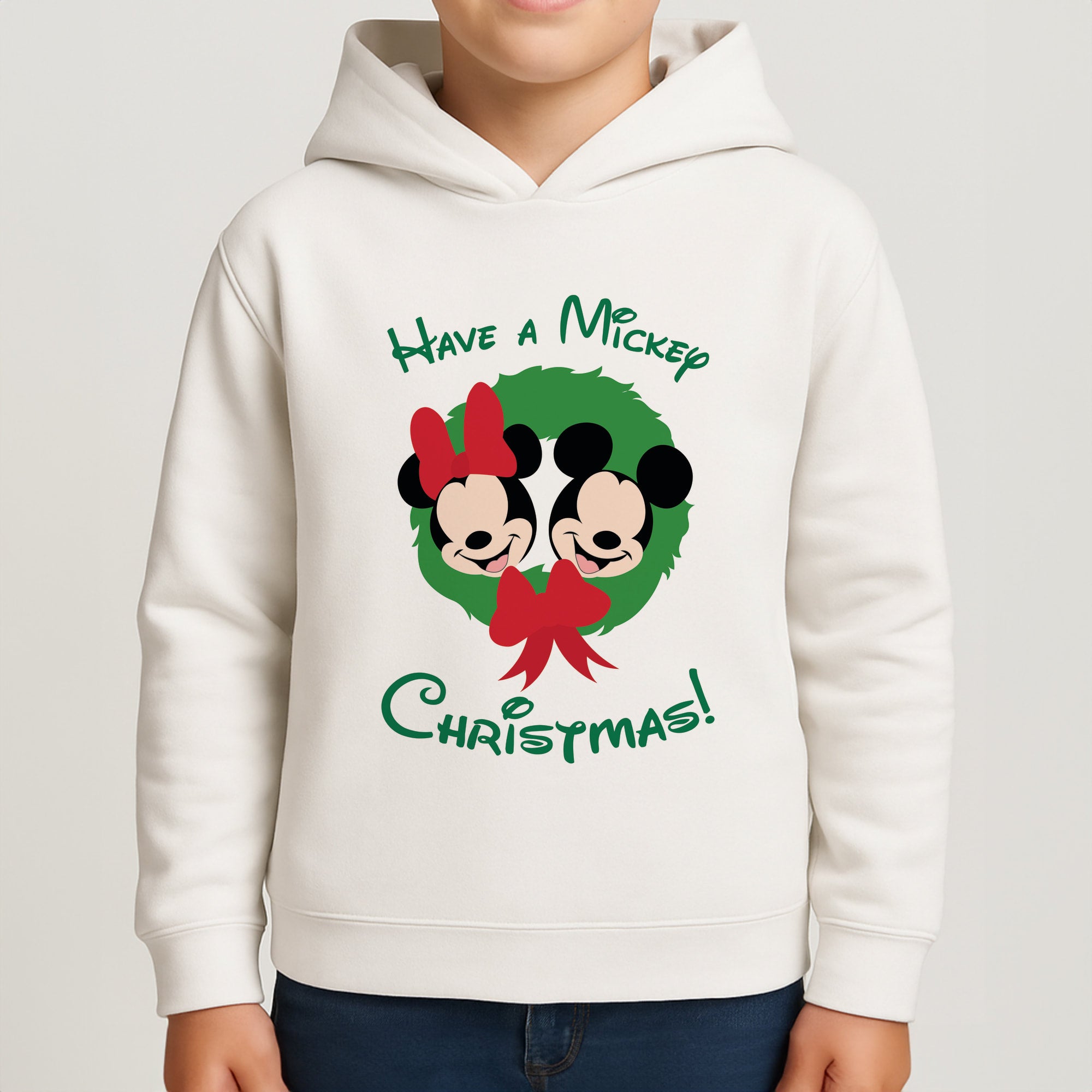 Have A Mickey Christmas Boys Hoodie