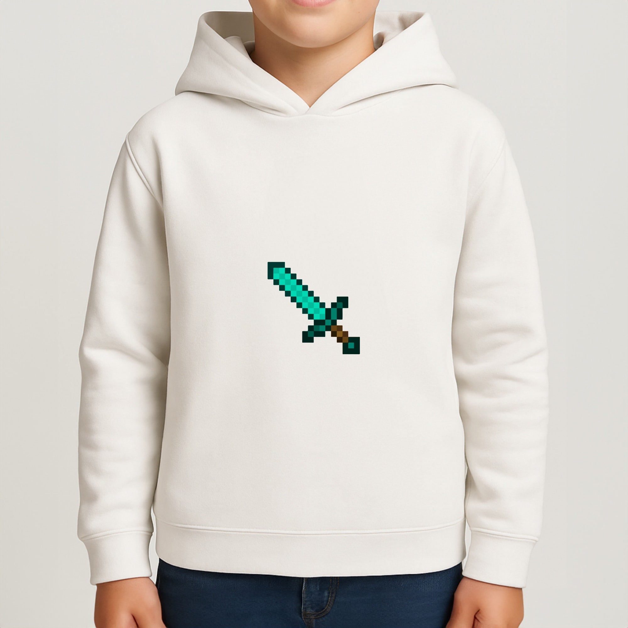 Diamond Sword - Mining Boys Hoodie