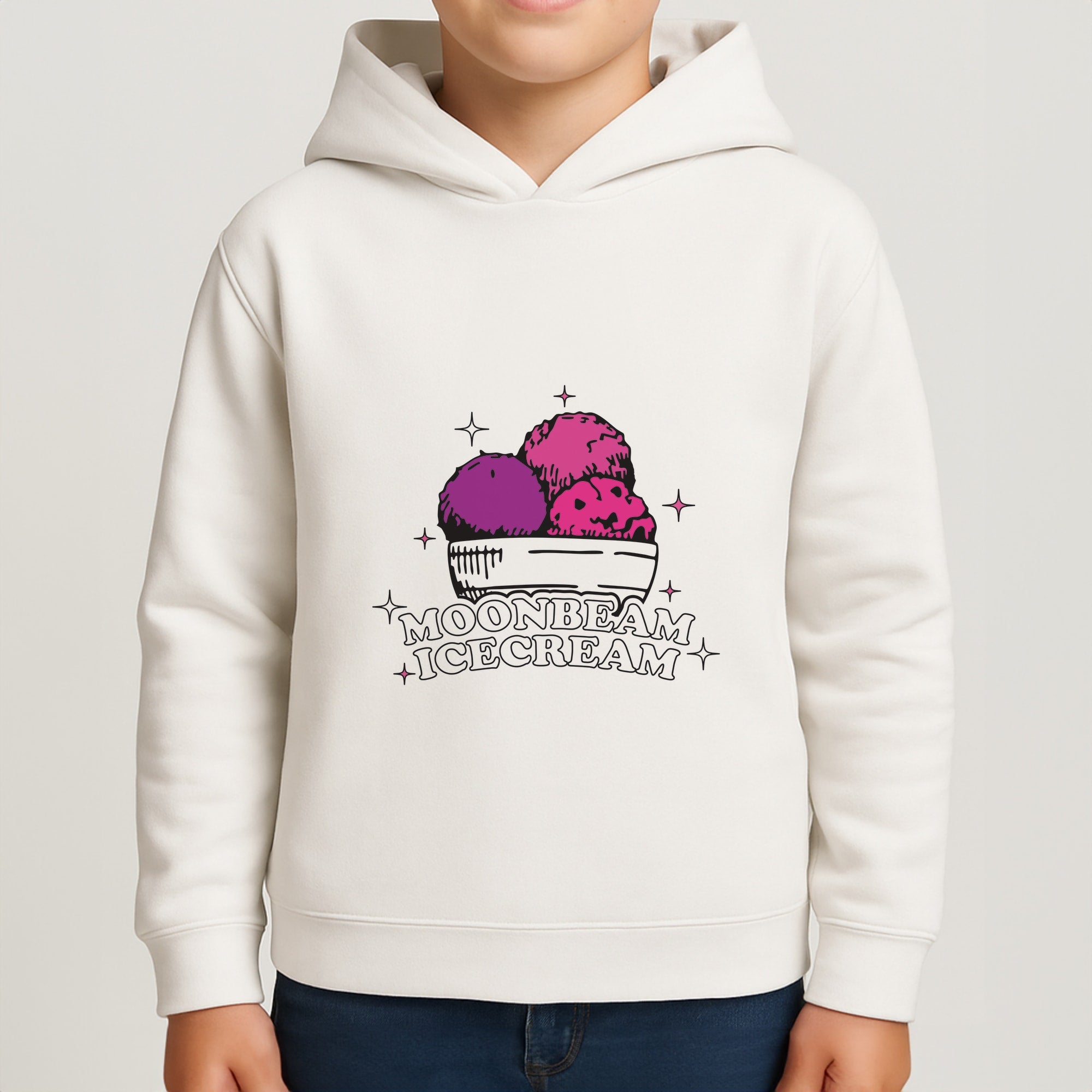 Moonbeam Icecream Boys Hoodie