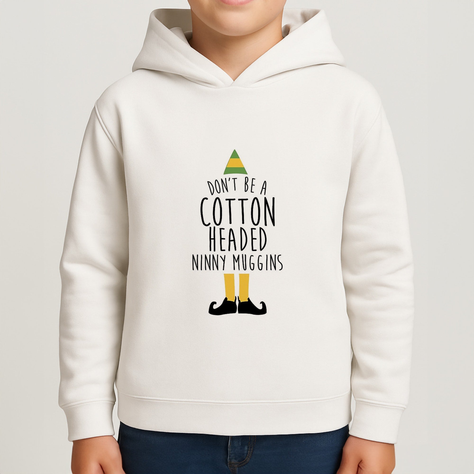 Cotton Headed Ninny Muggins - Buddy The Elf Boys Hoodie