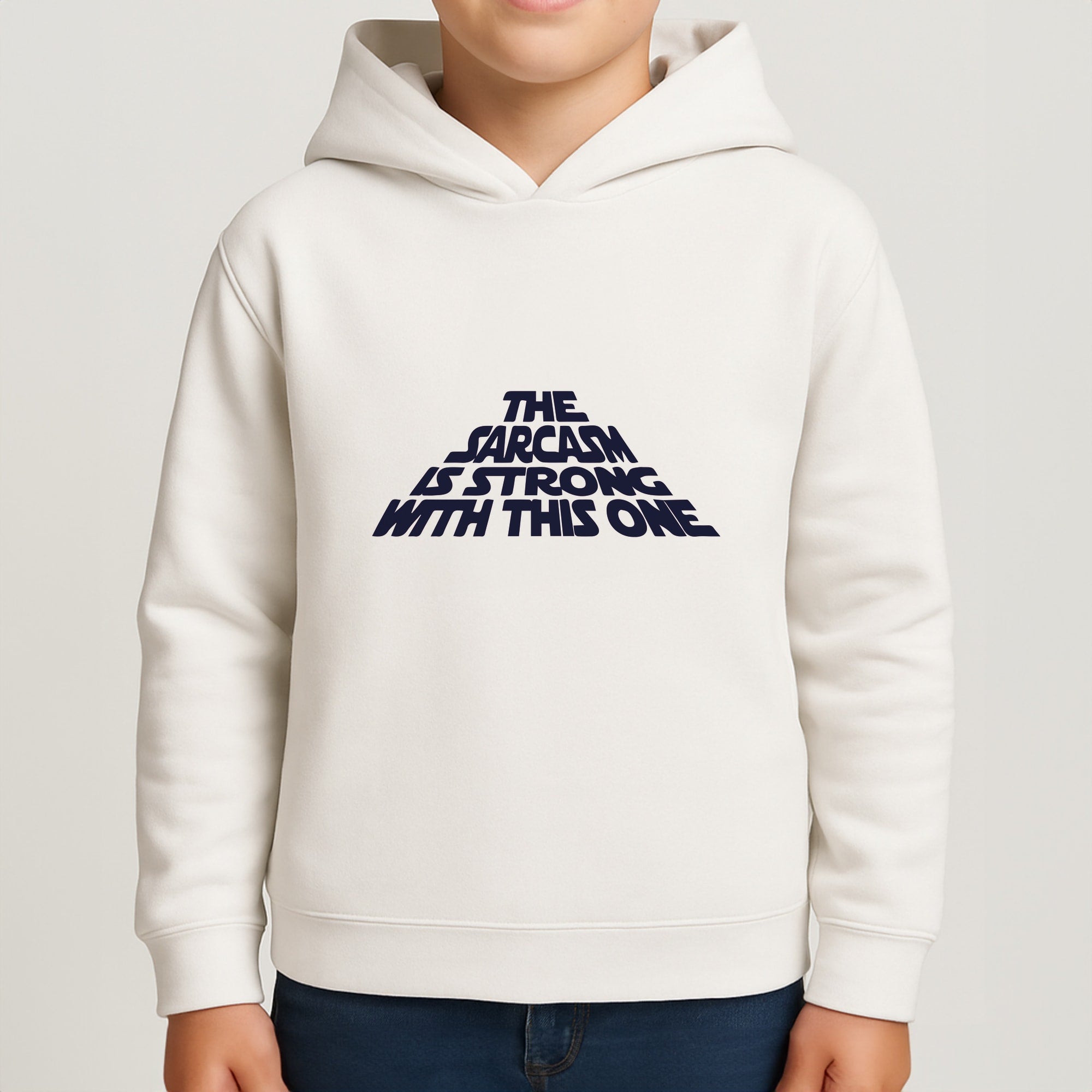 The Sarcasm Is Strong With This One Kids Hoodie