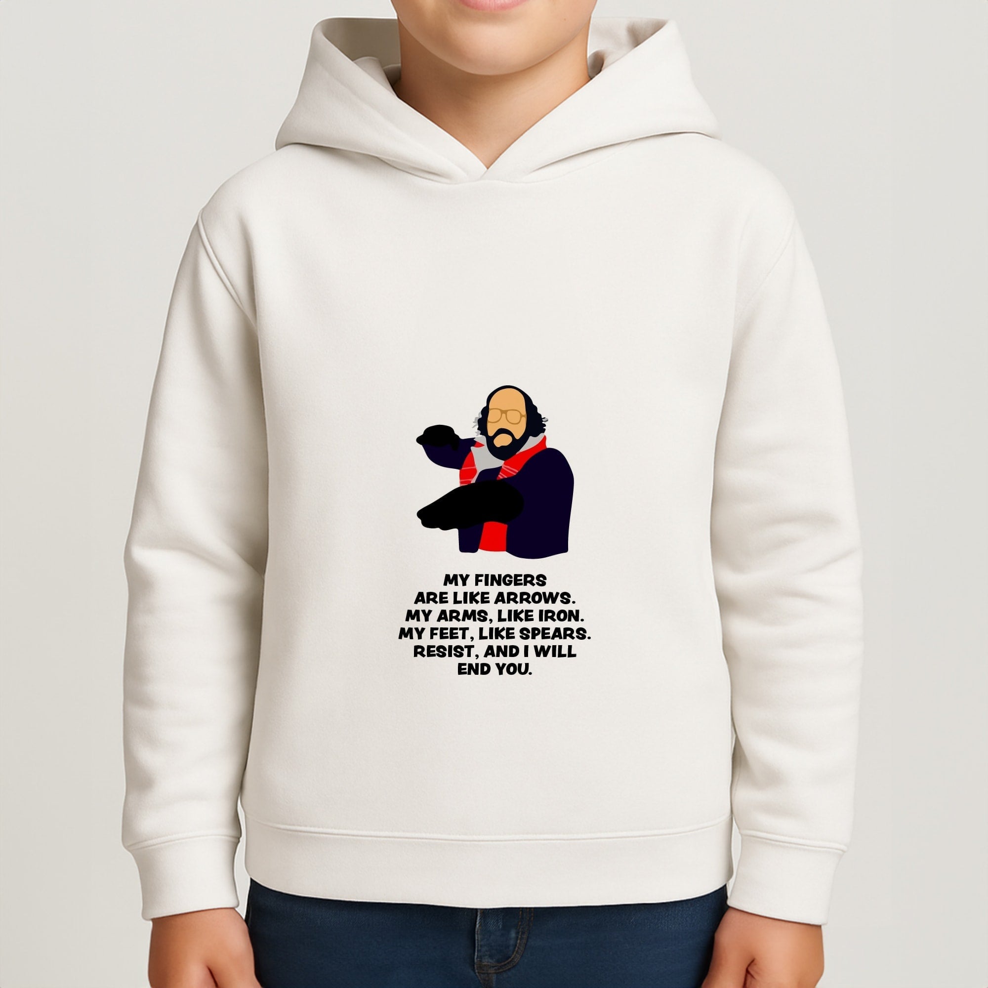 Murray Quote Boys Hoodie