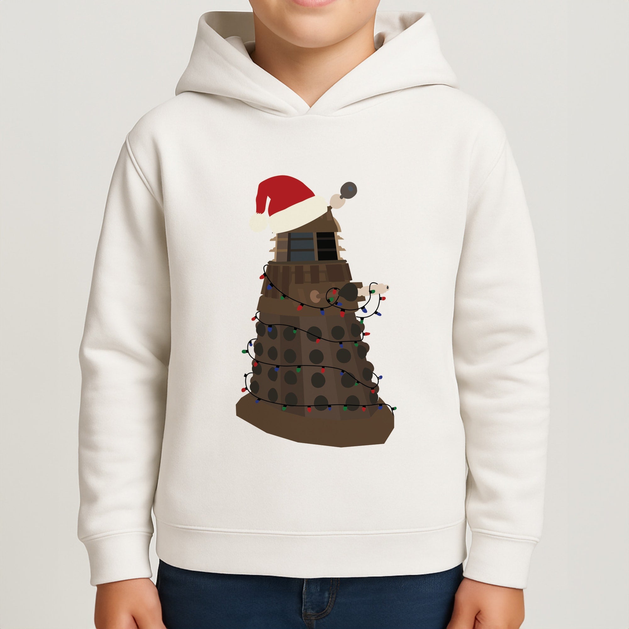 Christmas Dalek - Doctor Who Boys Hoodie
