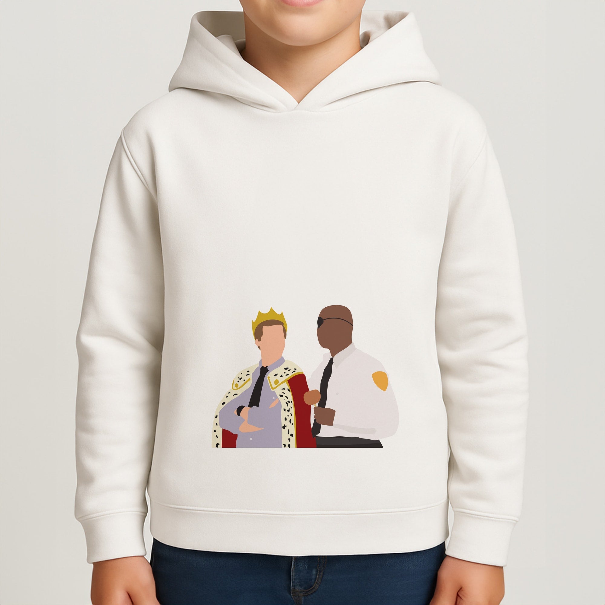 Jake and Holt B99 - Halloween Specials Boys Hoodie