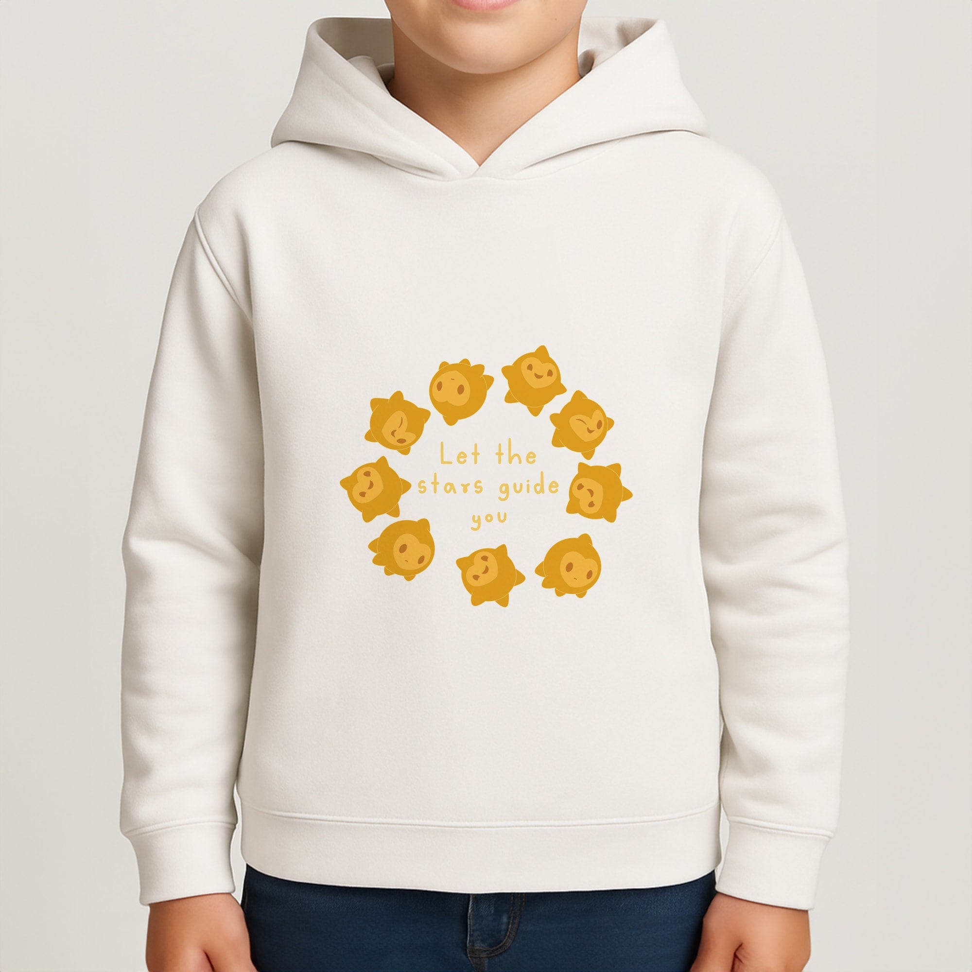 Star Pattern - Wish Boys Hoodie