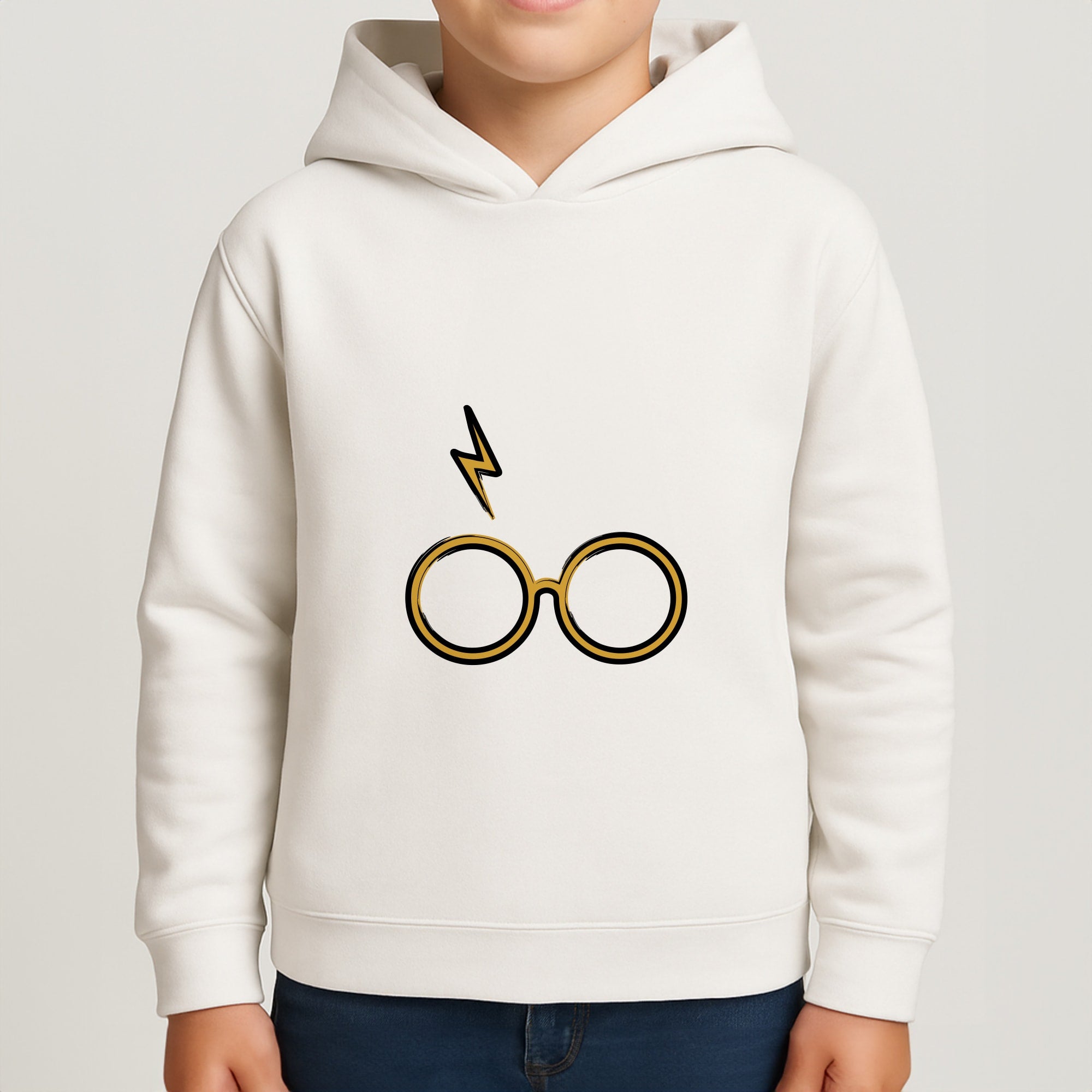 Glasses & Scar Boys Hoodie