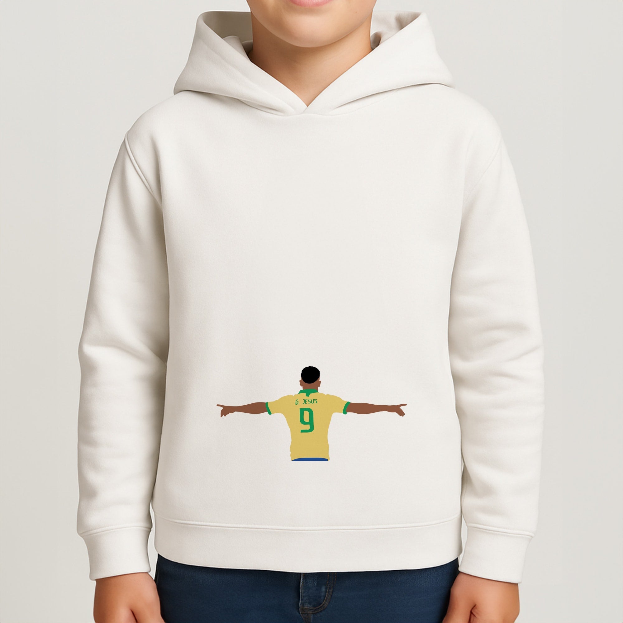 Jesus - Football Boys Hoodie