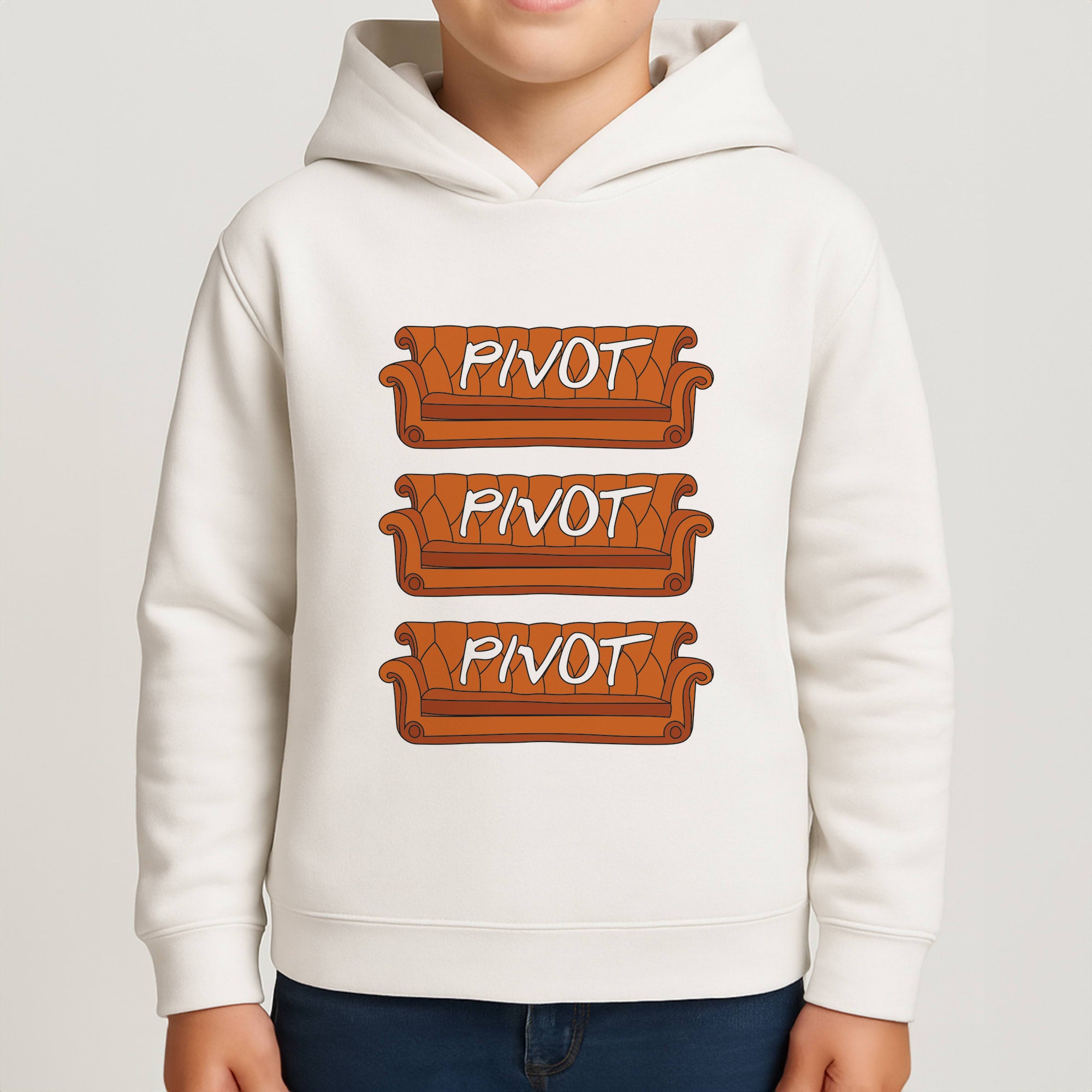 Sitcom Couches Pivot Boys Hoodie