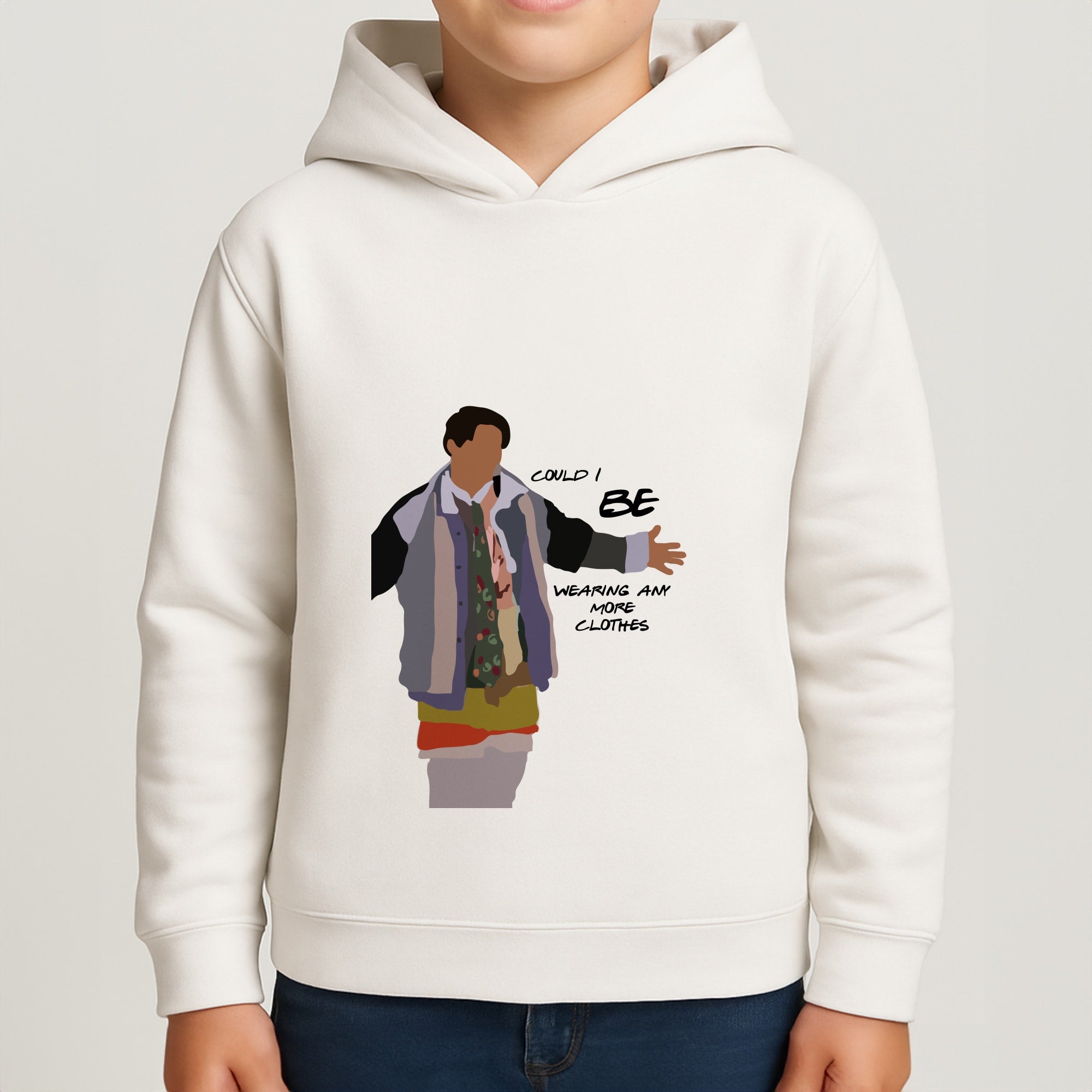 Could I Be Wearing Any More Clothes Boys Hoodie