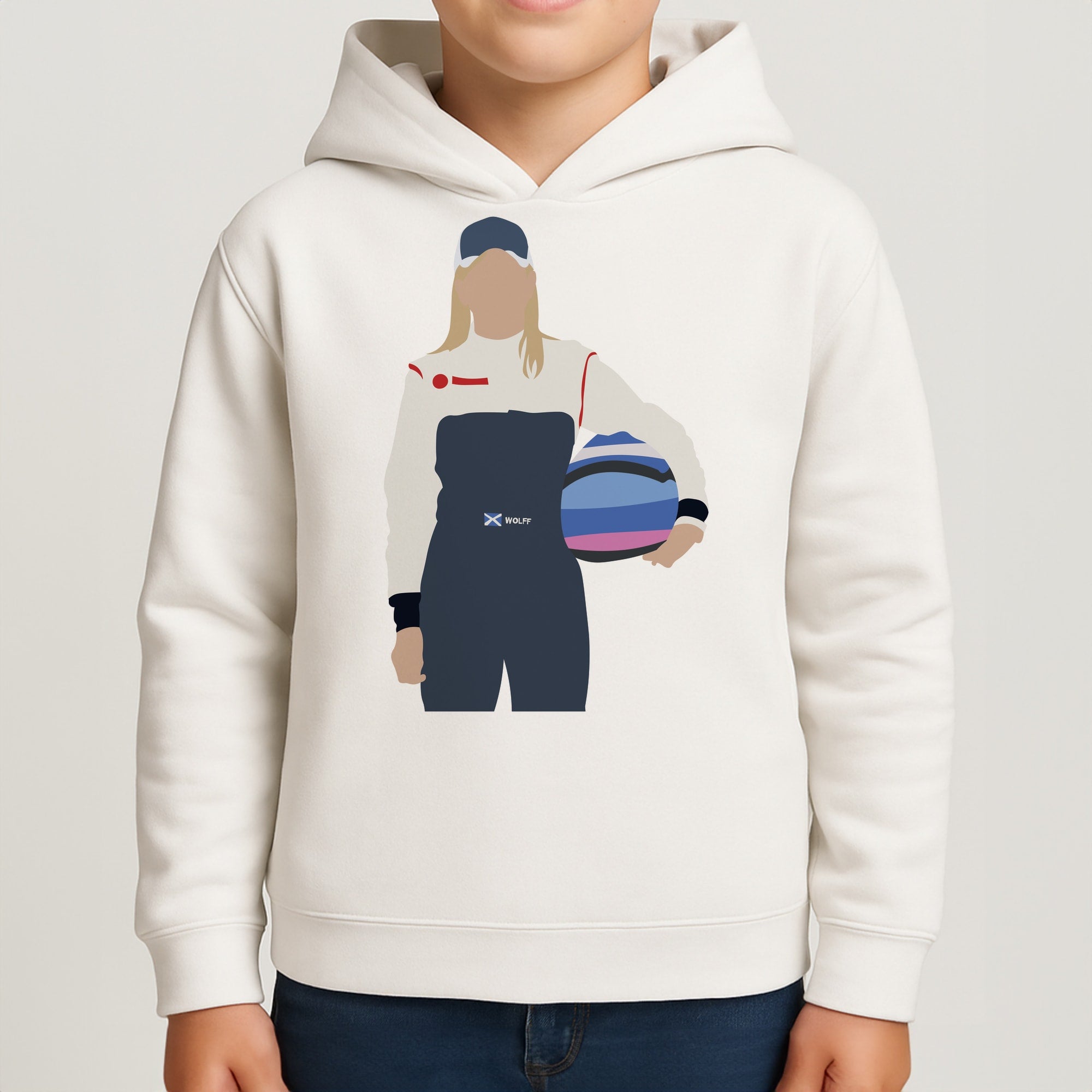 Wolf - F1 Kids Hoodie