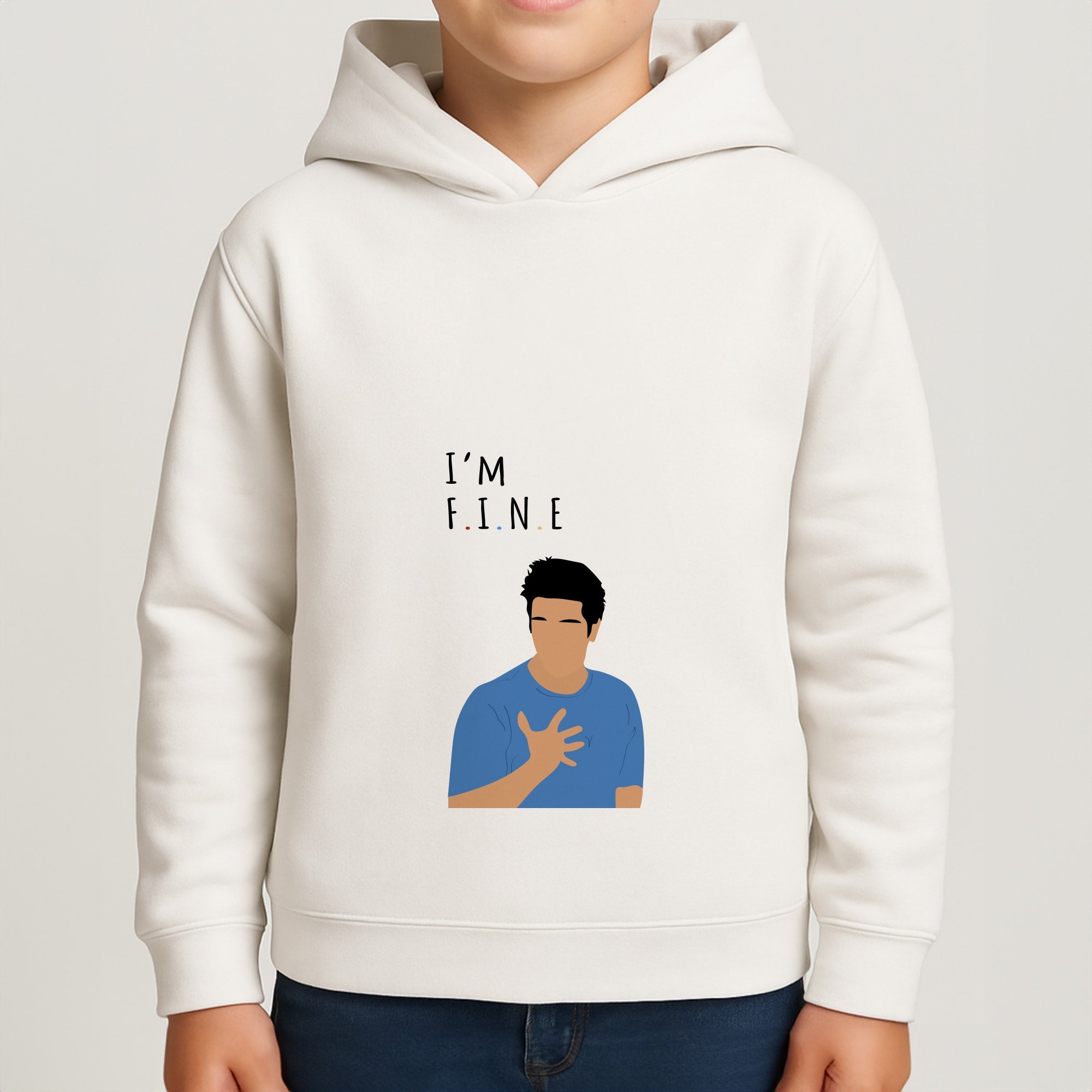 I'm Fine Boys Hoodie
